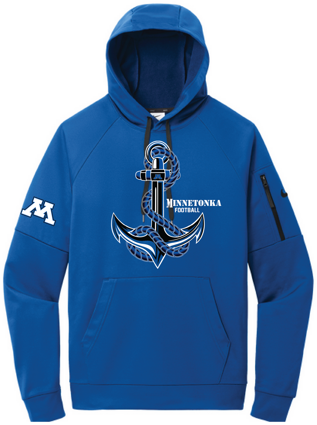 Men's TFA Nike Therma-FIT Pocket Pullover Fleece Hoodie