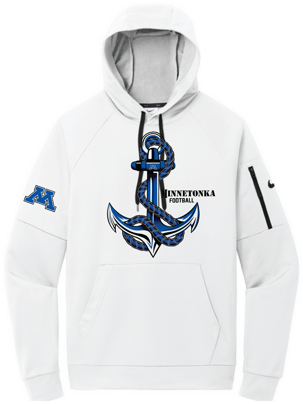 Men's TFA Nike Therma-FIT Pocket Pullover Fleece Hoodie