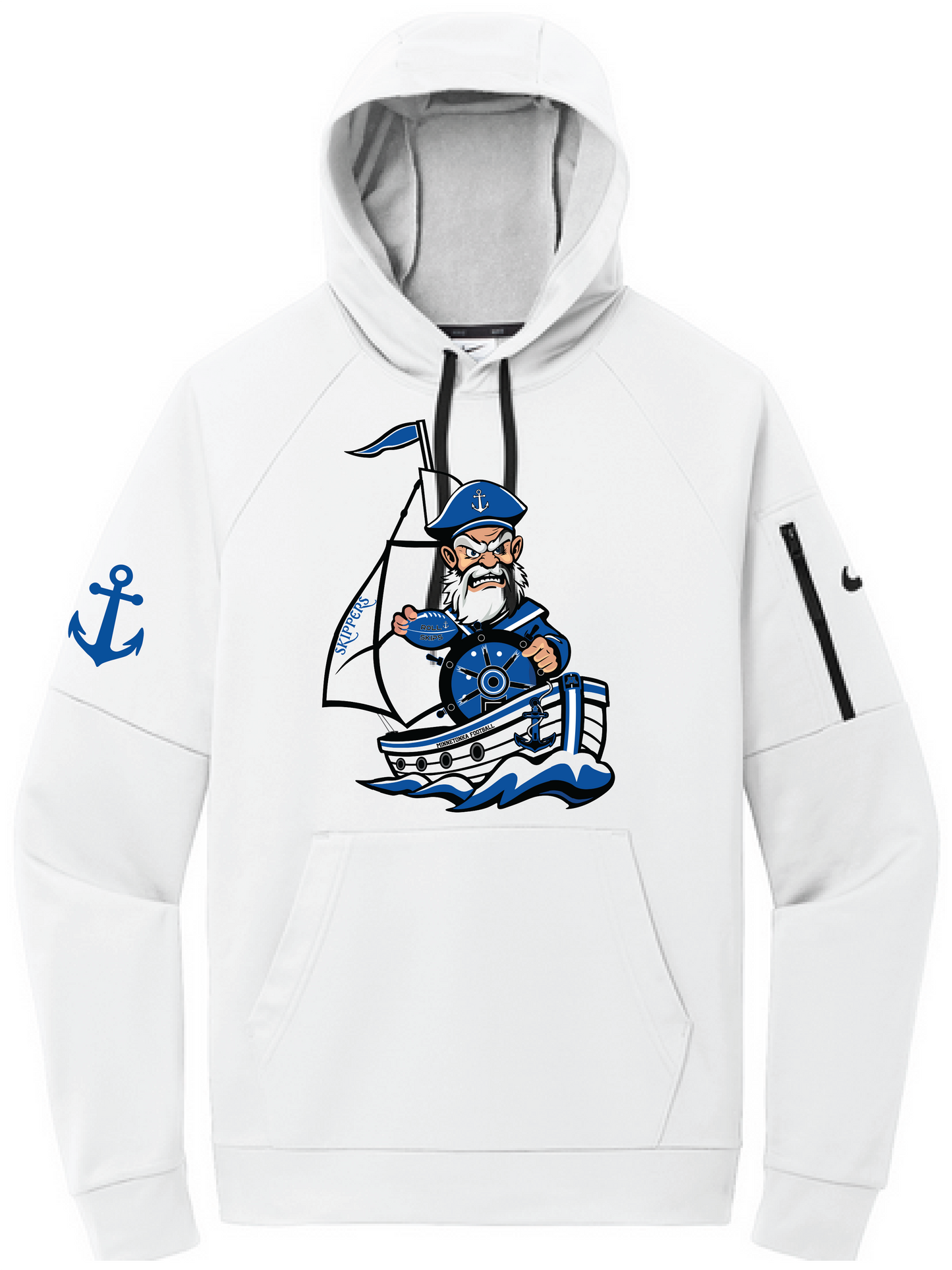 Football Men's Nike Therma-FIT Pullover Fleece Hoodie