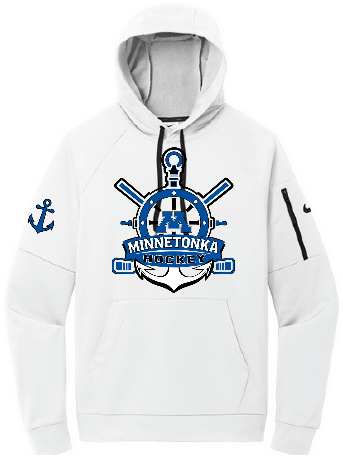 Tonka Hockey Men's Nike Therma-FIT Pullover Fleece Hoodie