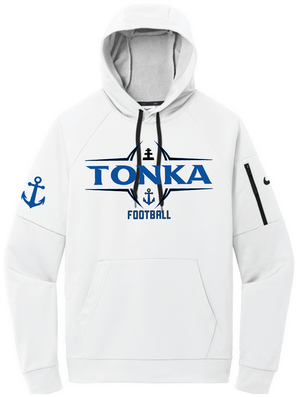 Football Men's Nike Therma-FIT Pullover Fleece Hoodie