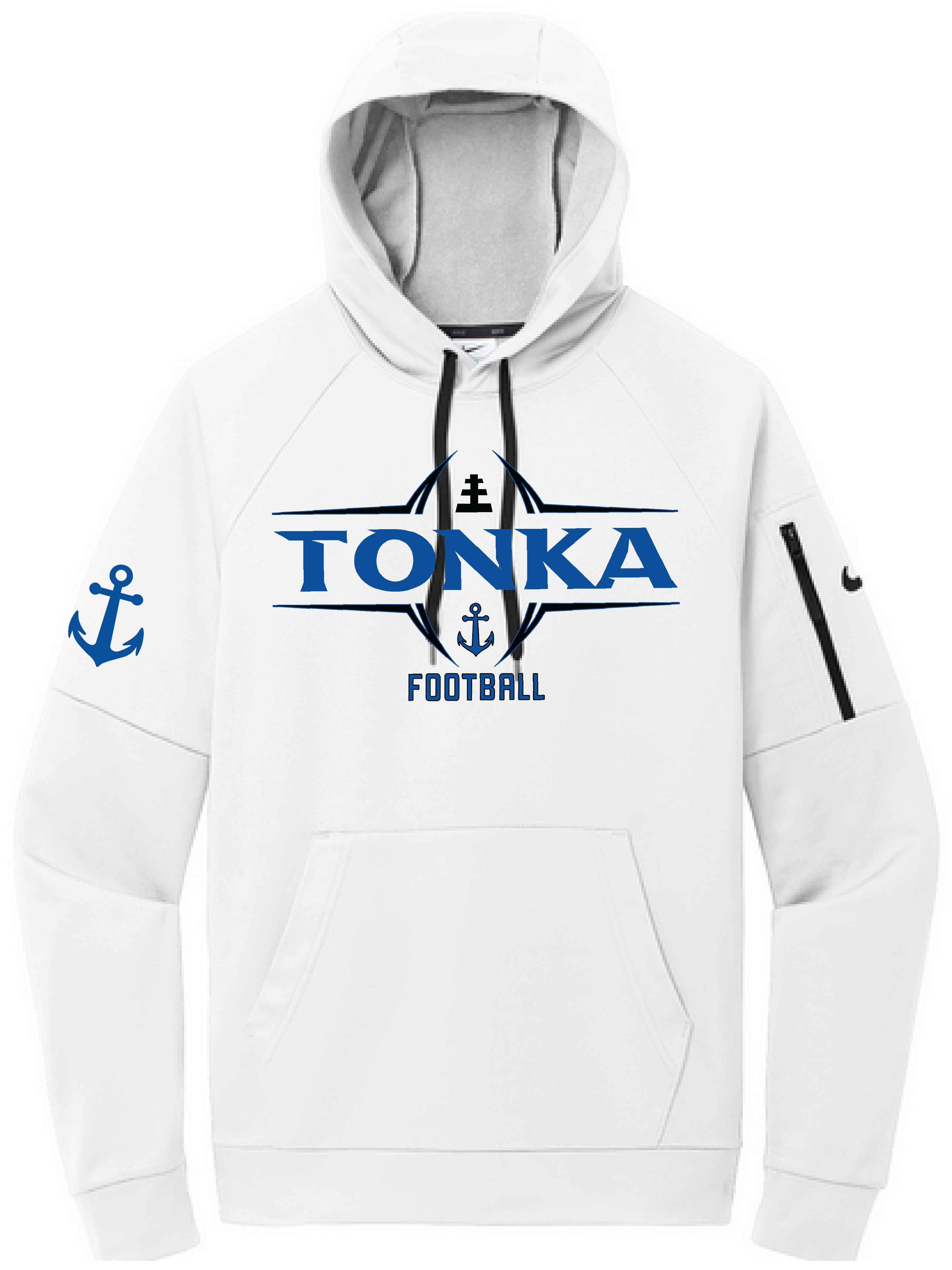 Football Men's Nike Therma-FIT Pullover Fleece Hoodie