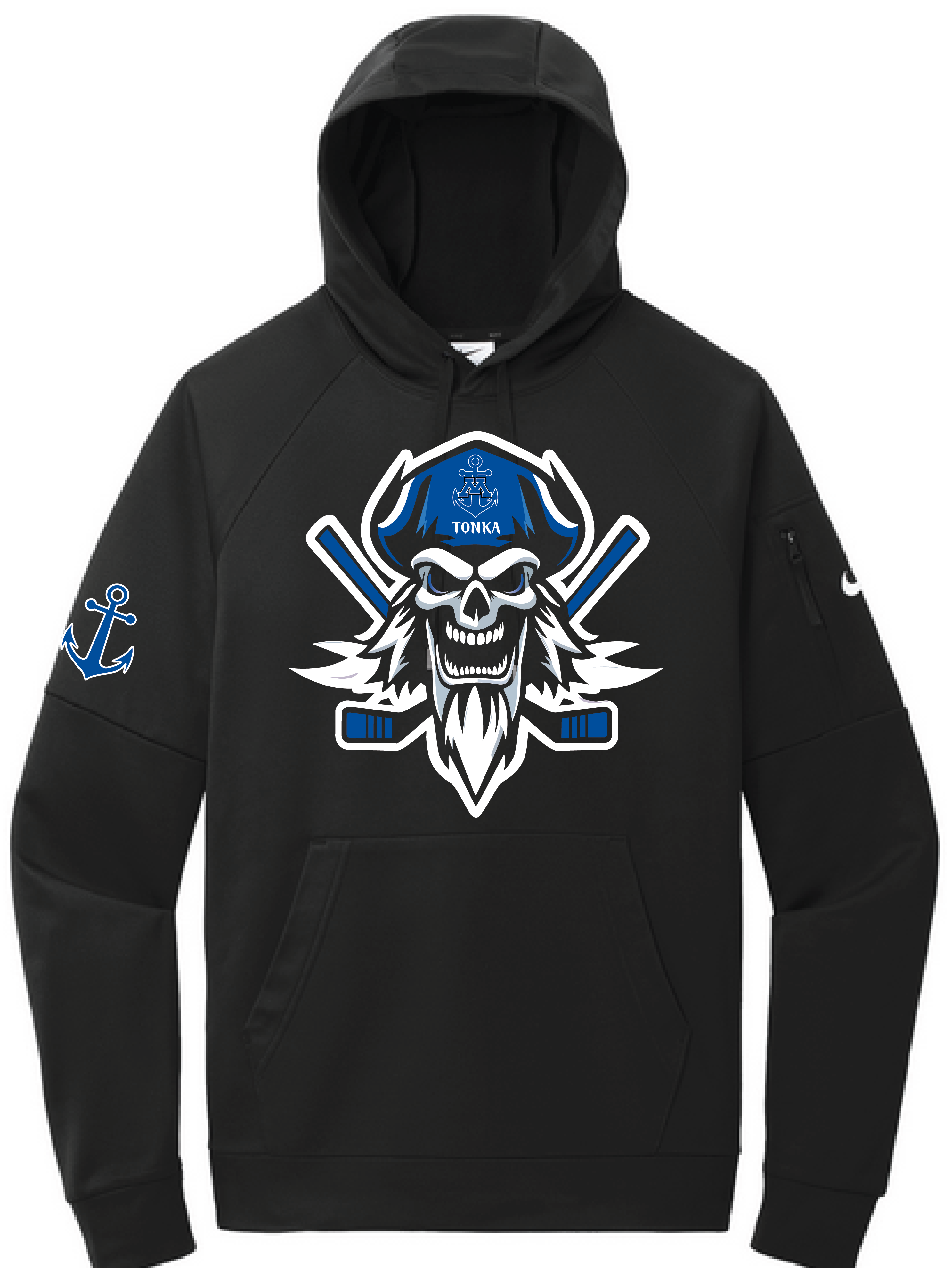 Tonka Hockey Men's Nike Therma-FIT Pullover Fleece Hoodie