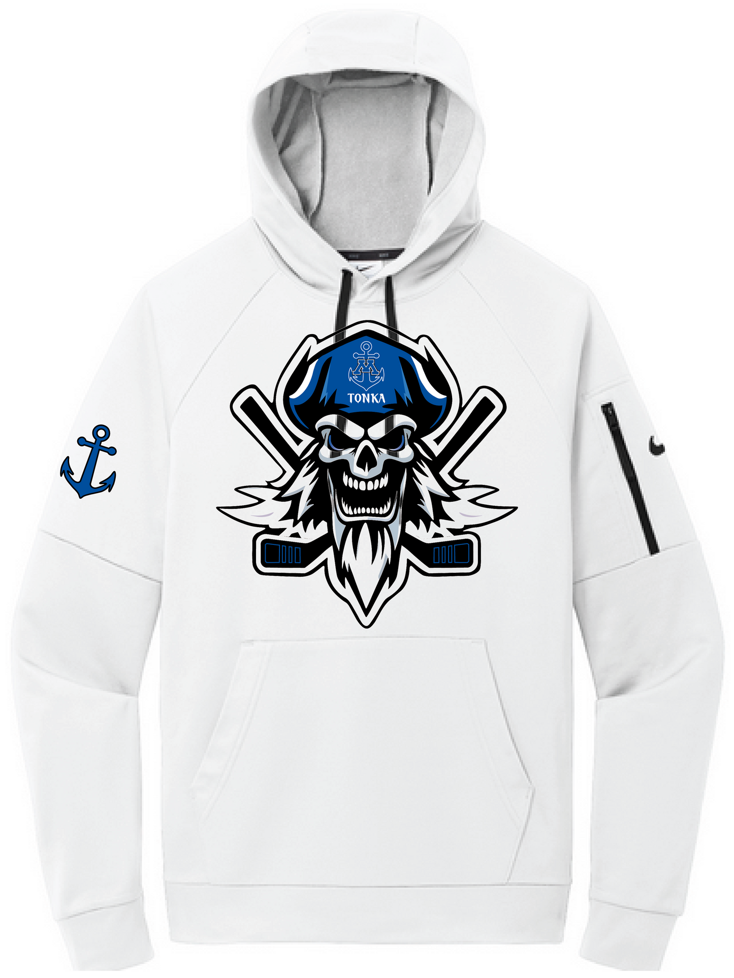 Tonka Hockey Men's Nike Therma-FIT Pullover Fleece Hoodie