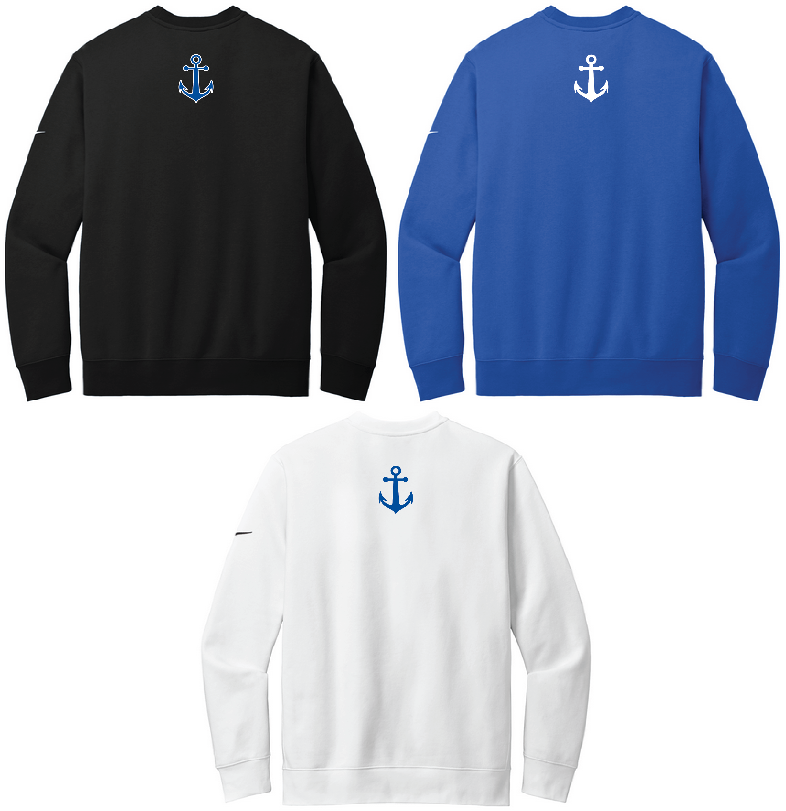 Tonka Hockey Men's Nike Club Fleece Sleeve Swoosh Crew