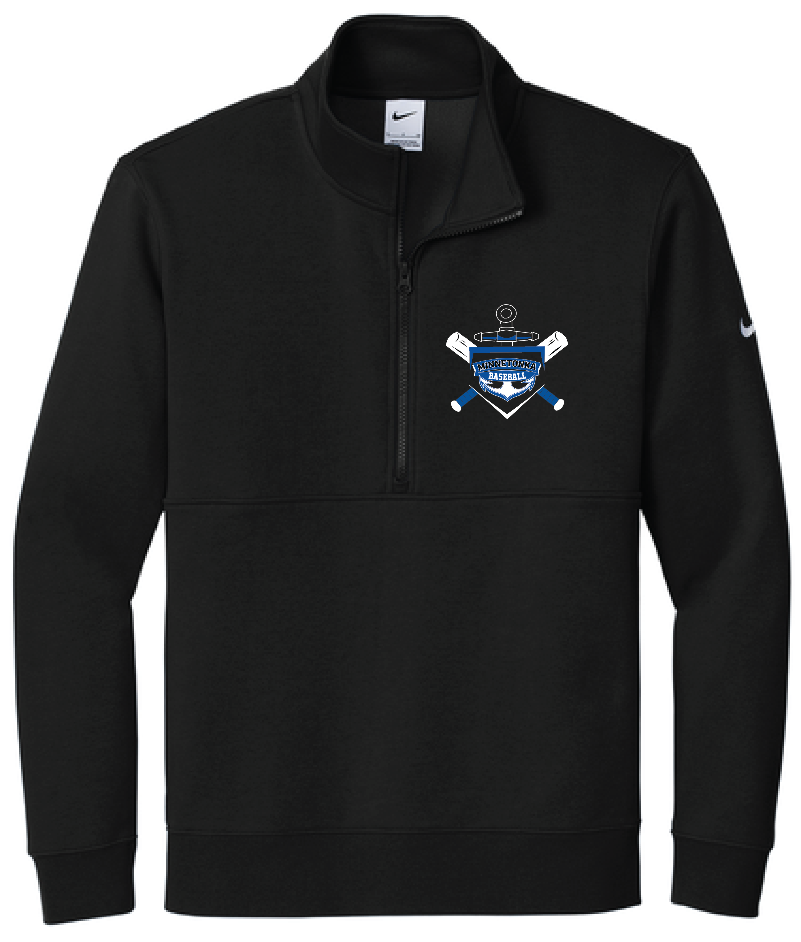Baseball Men's Nike Club Fleece 1/2-Zip