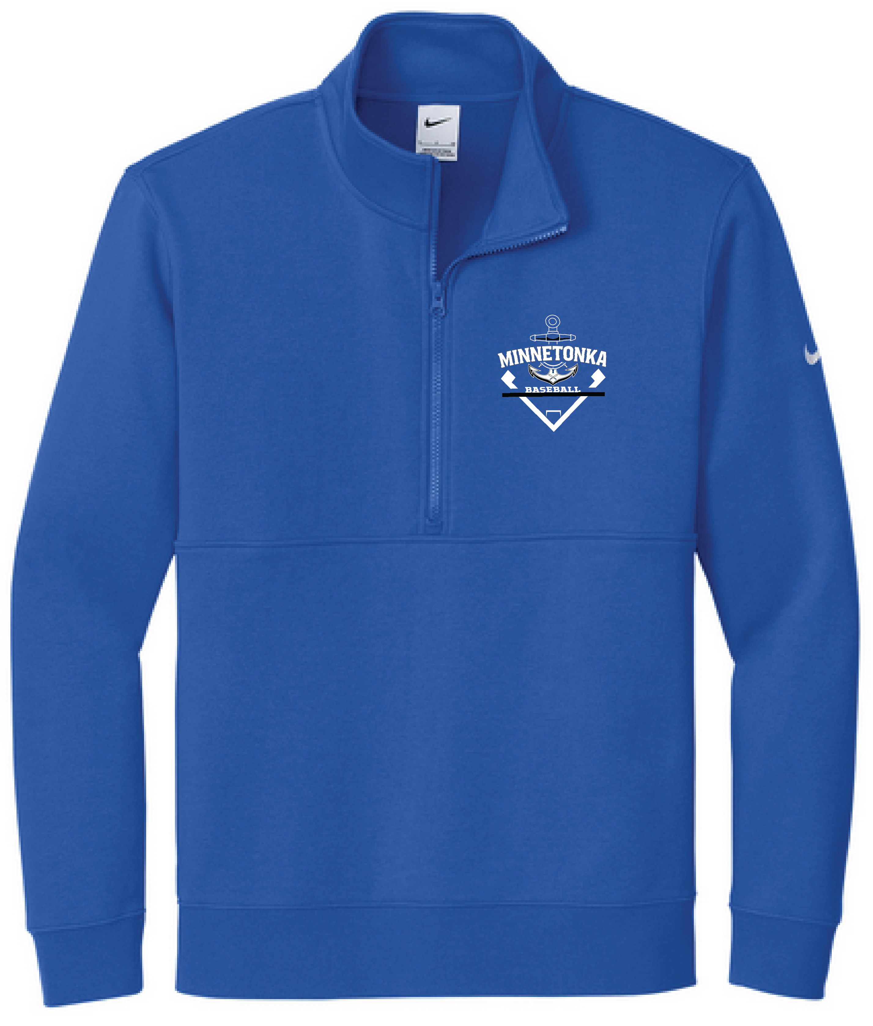 Baseball Men's Nike Club Fleece 1/2-Zip