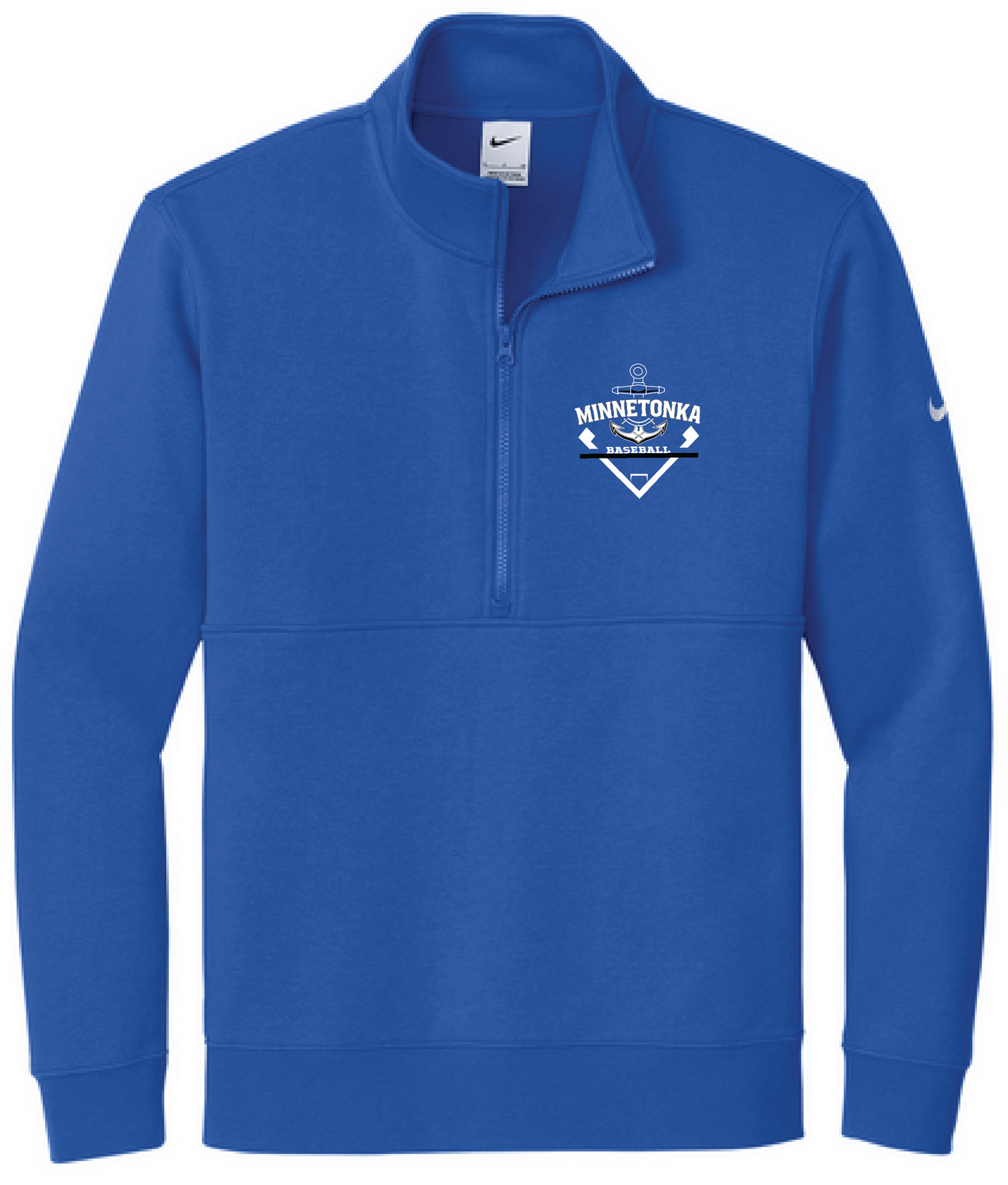 Baseball Men's Nike Club Fleece 1/2-Zip
