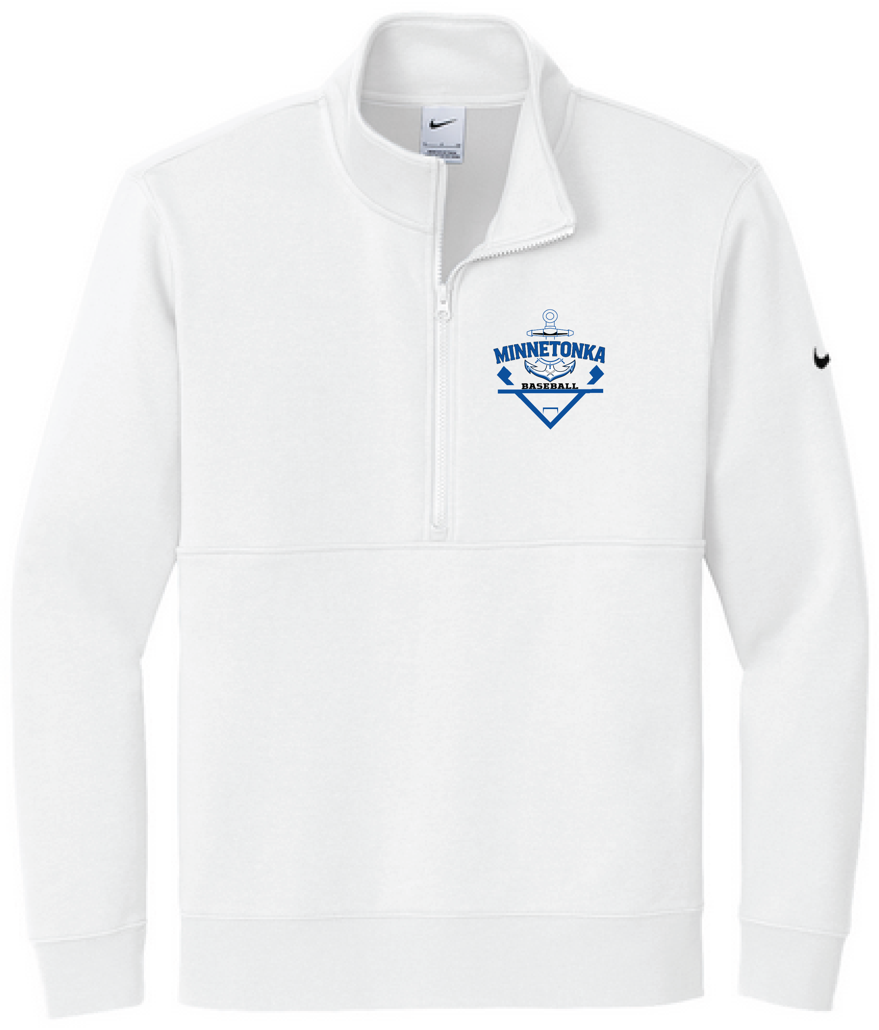 Baseball Men's Nike Club Fleece 1/2-Zip