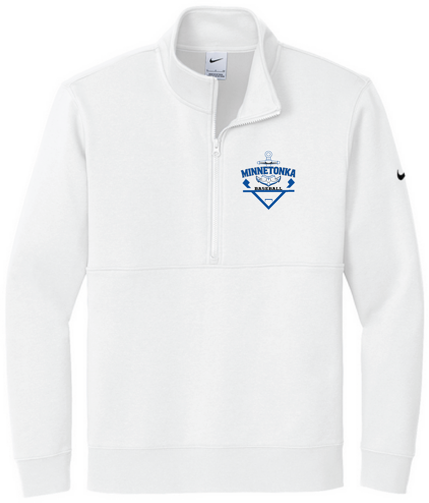Baseball Men's Nike Club Fleece 1/2-Zip