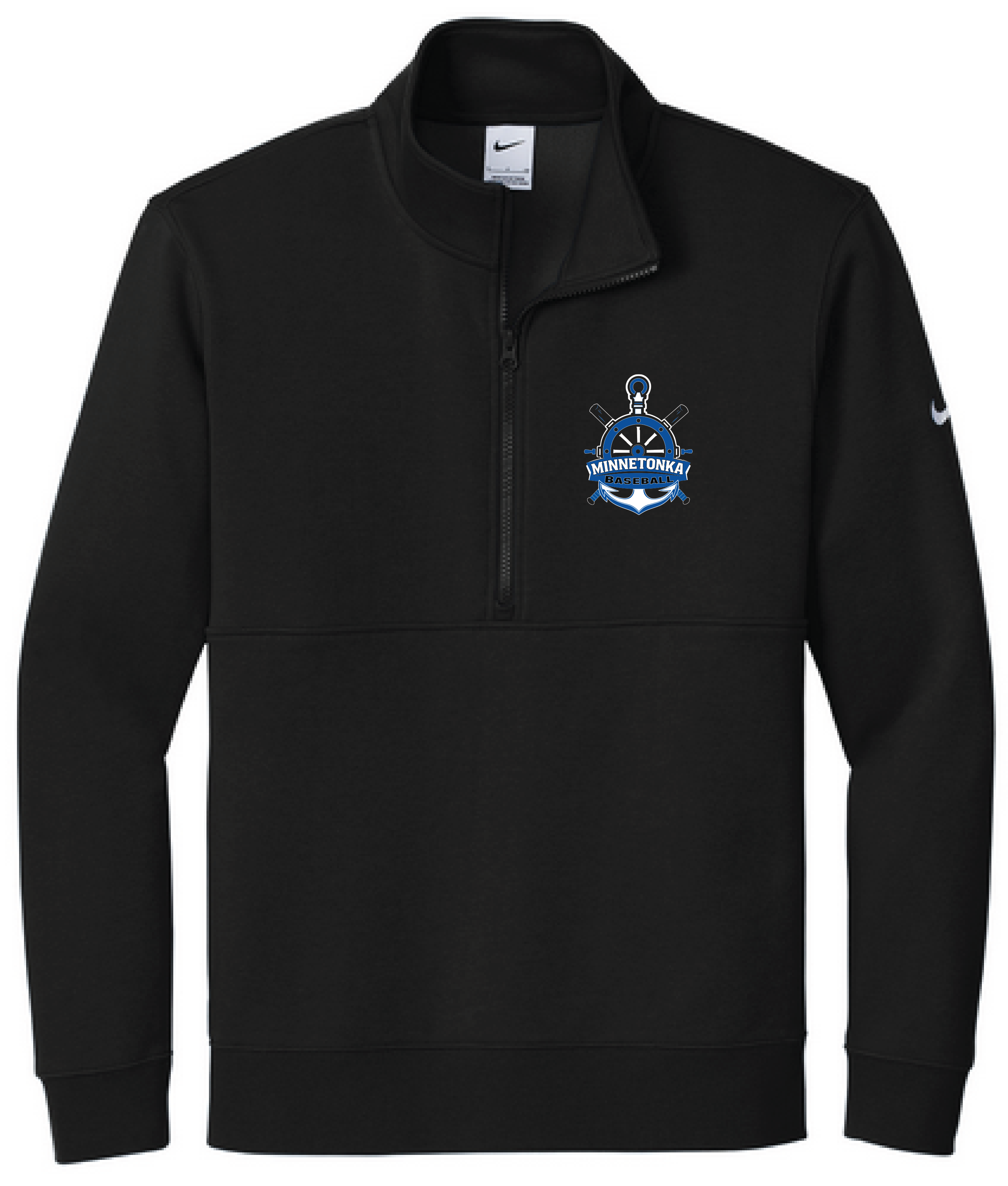 Baseball Men's Nike Club Fleece 1/2-Zip