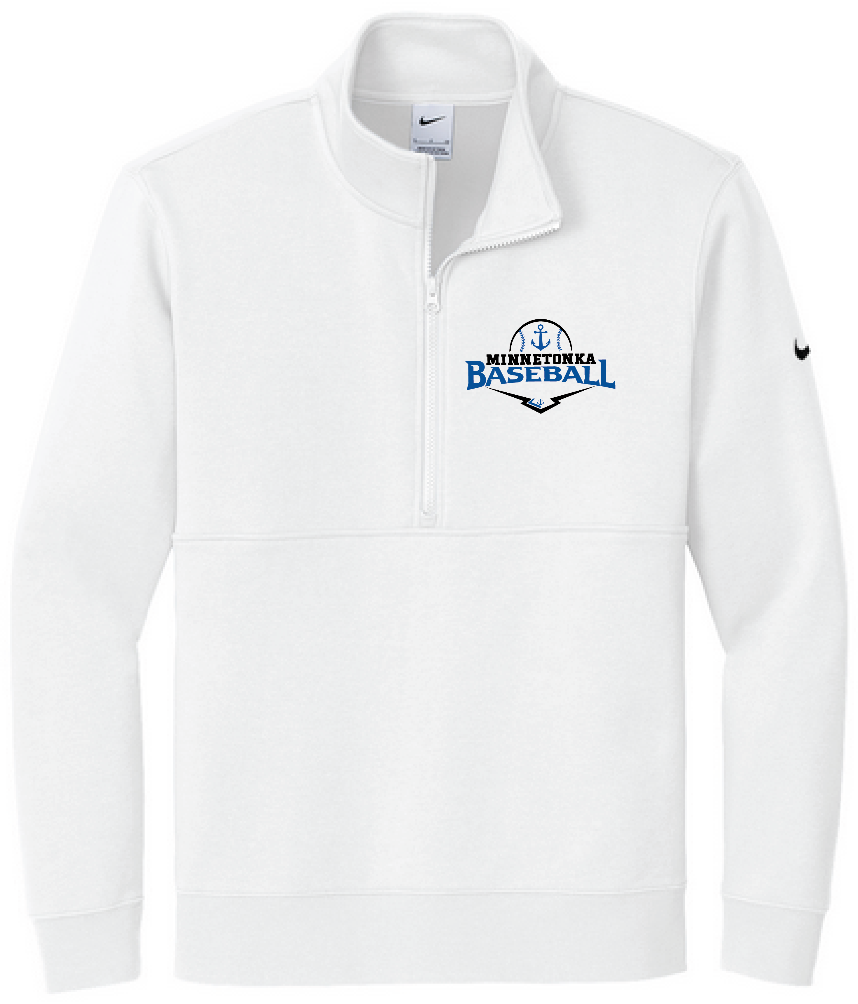 Baseball Men's Nike Club Fleece 1/2-Zip