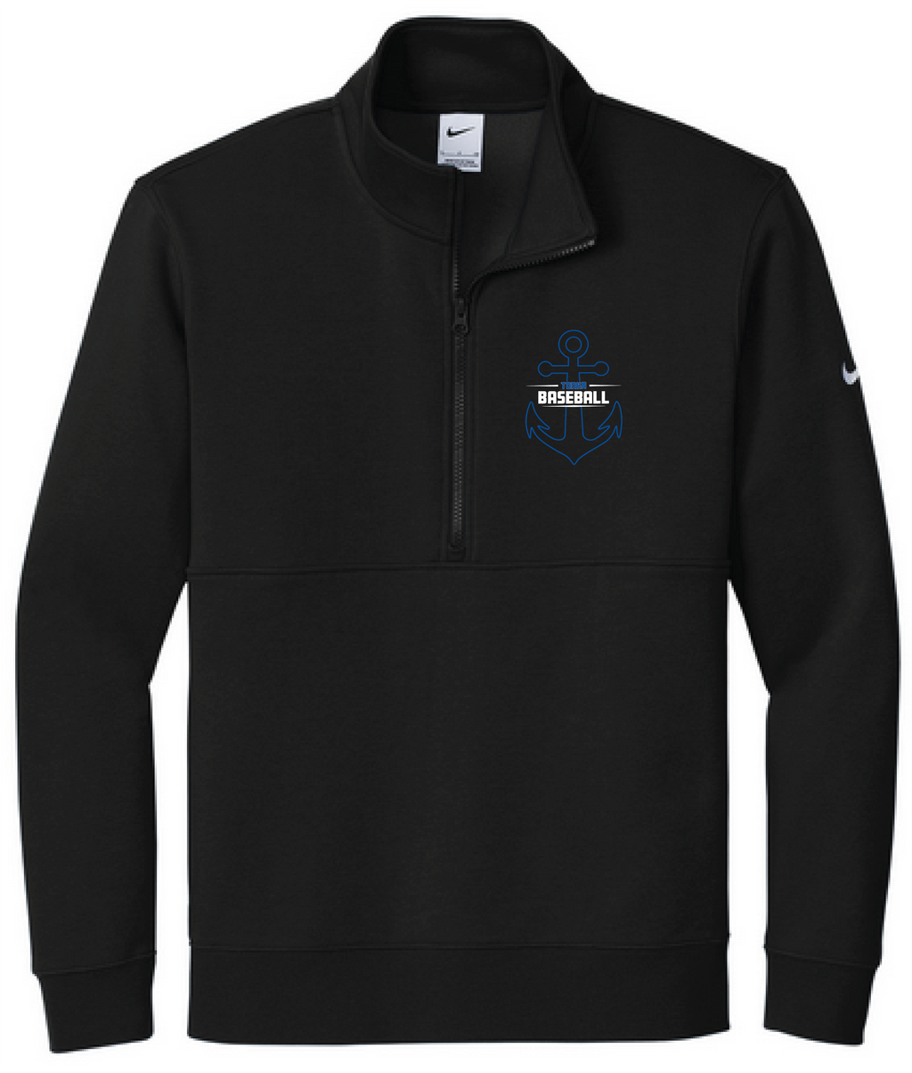 Baseball Men's Nike Club Fleece 1/2-Zip