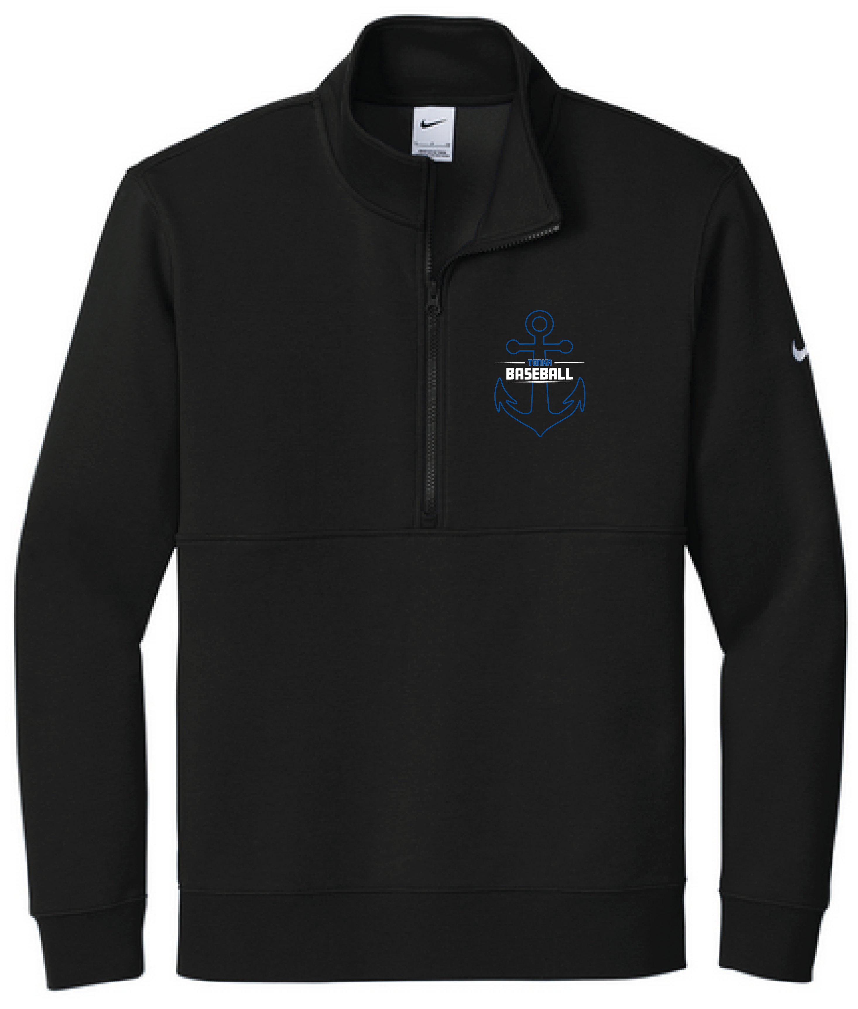 Baseball Men's Nike Club Fleece 1/2-Zip