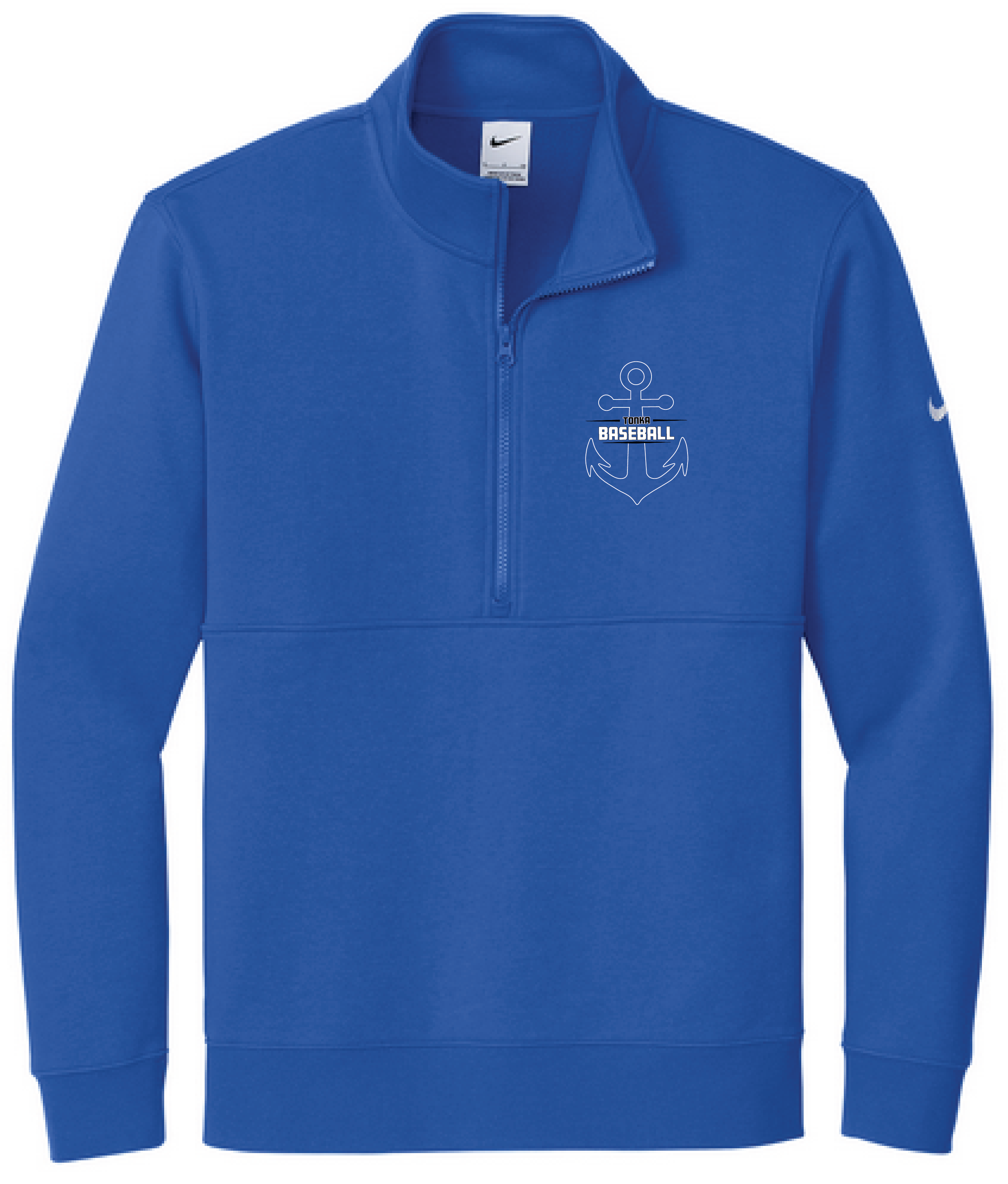 Baseball Men's Nike Club Fleece 1/2-Zip