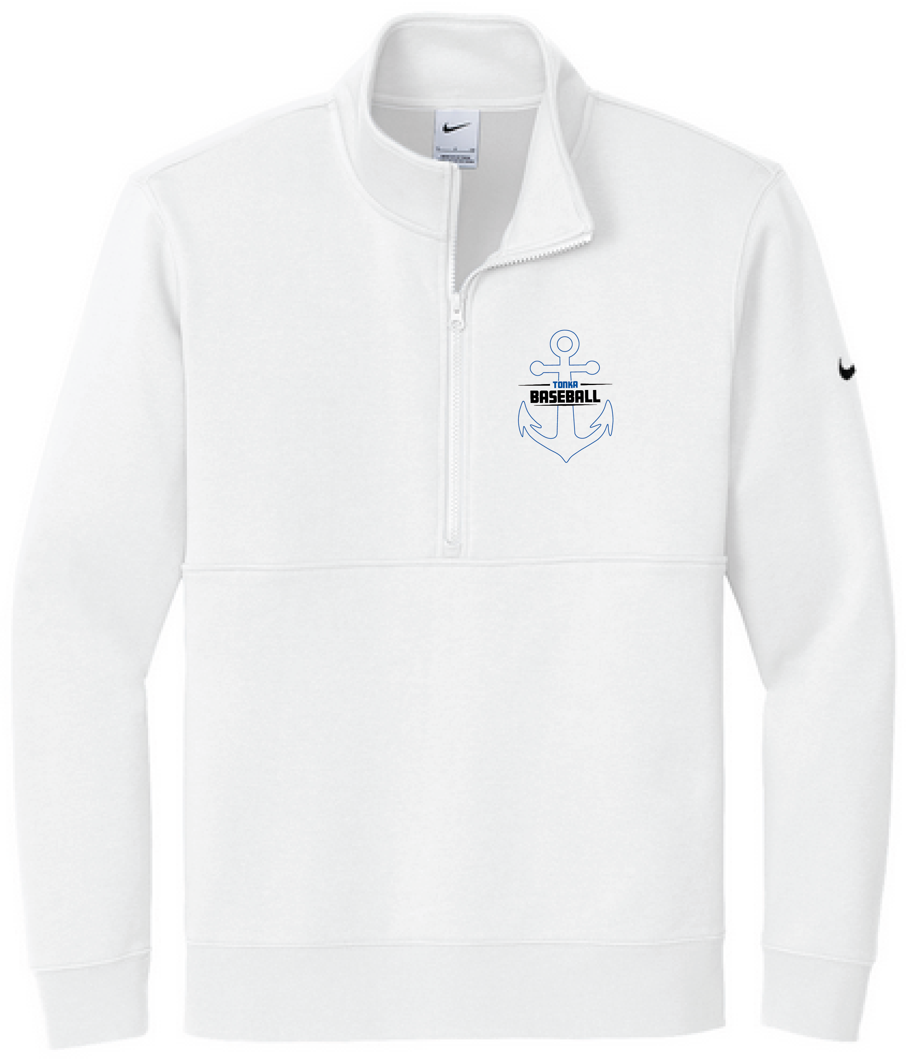 Baseball Men's Nike Club Fleece 1/2-Zip