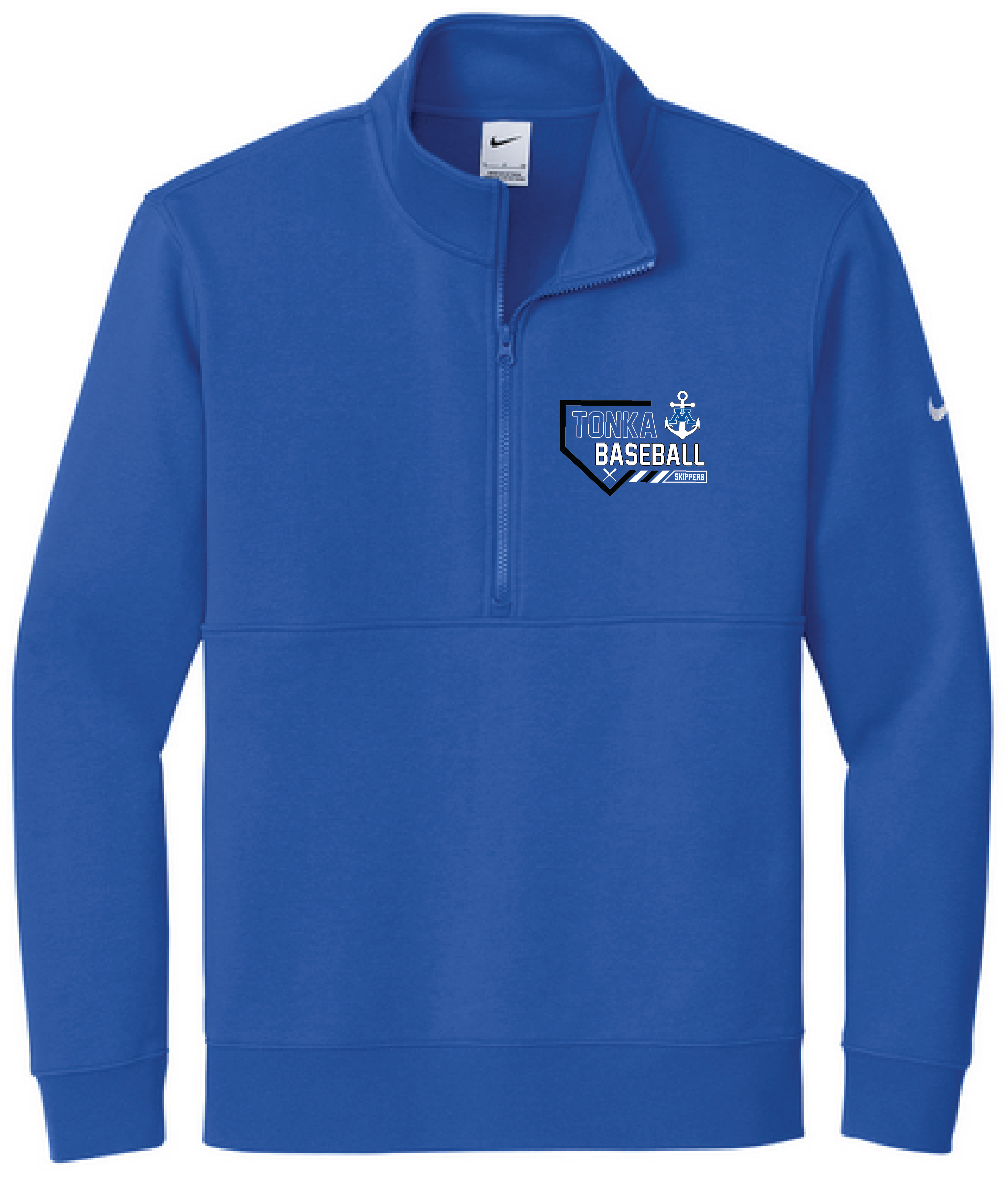 Baseball Men's Nike Club Fleece 1/2-Zip