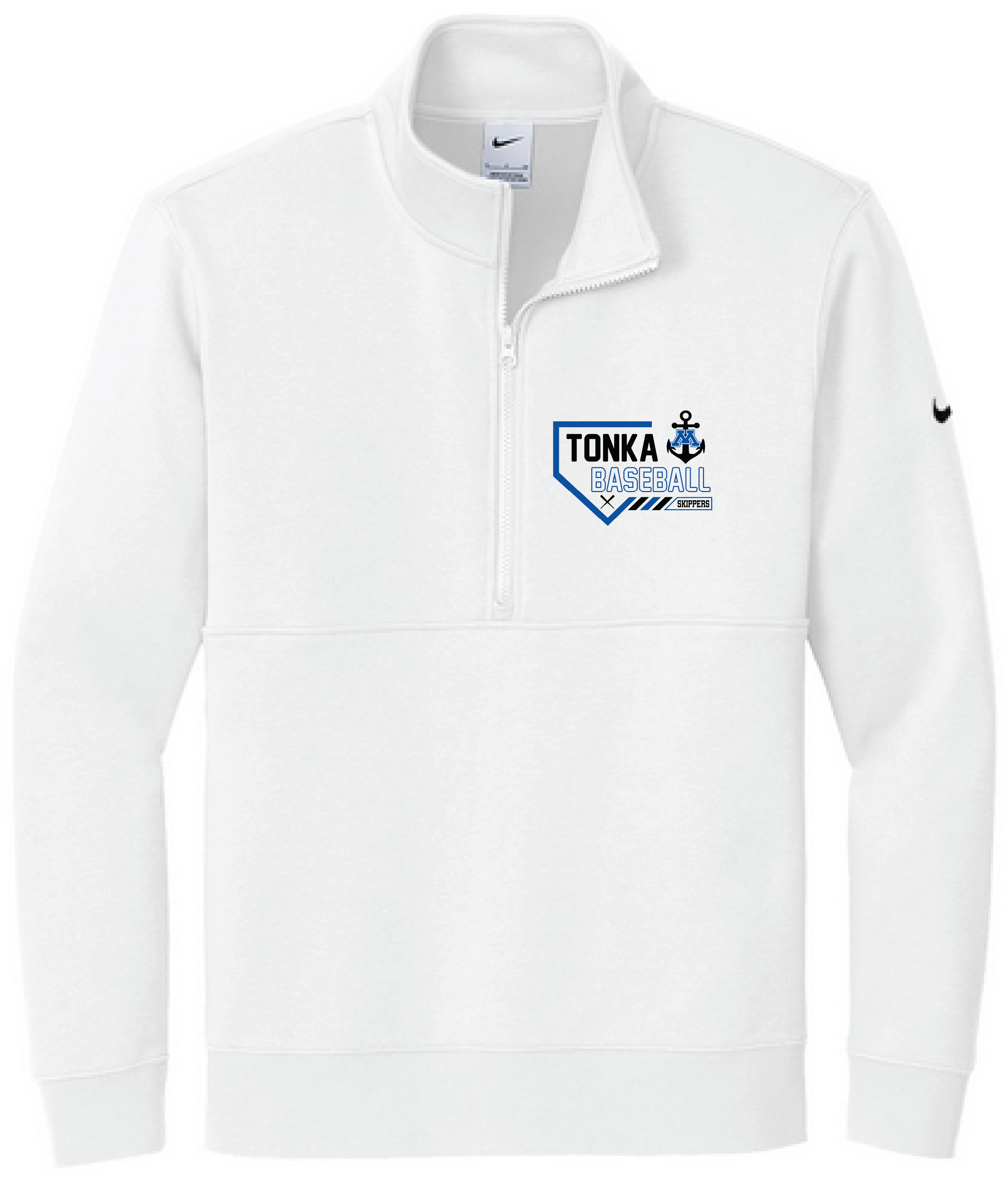 Baseball Men's Nike Club Fleece 1/2-Zip