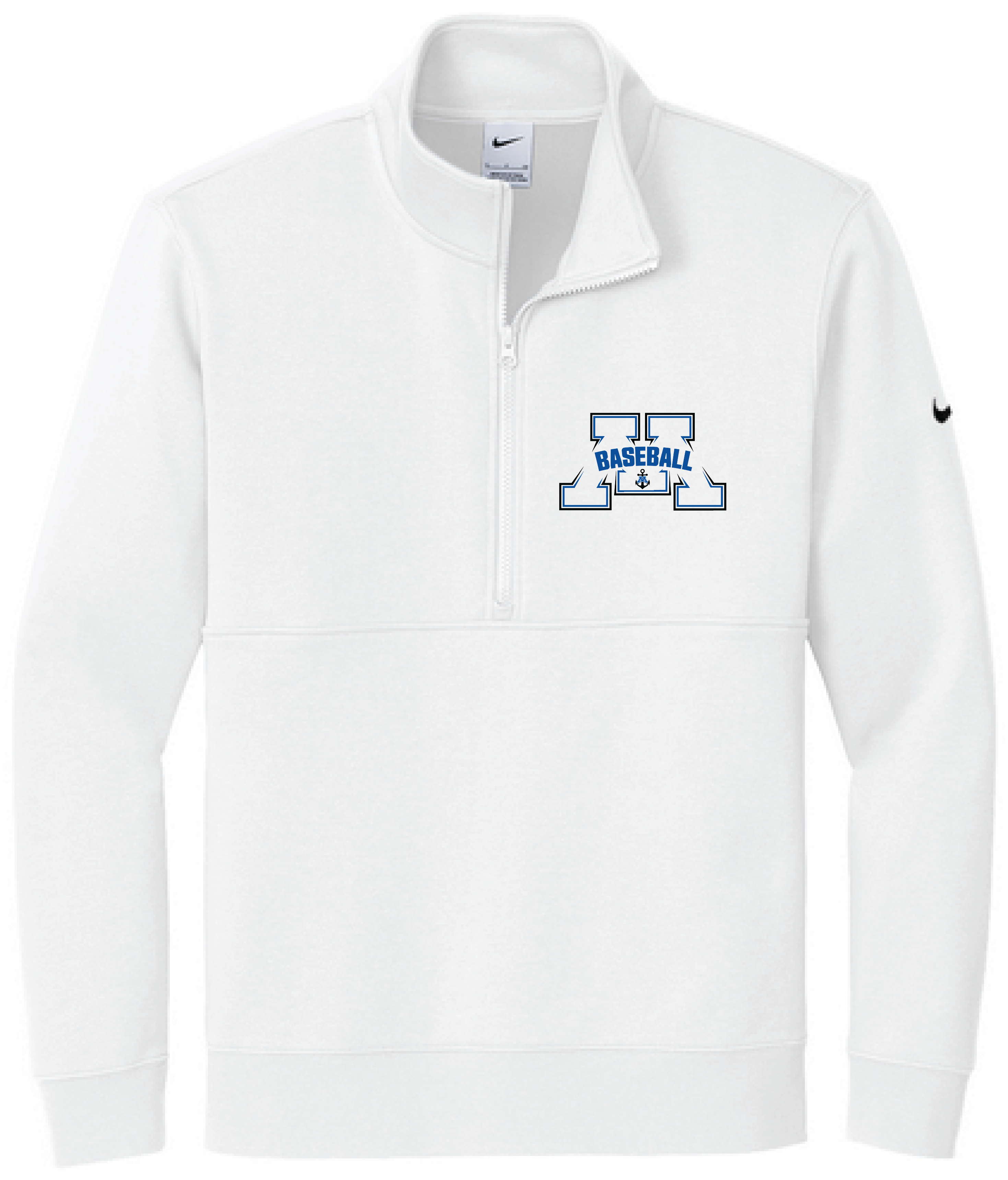 Baseball Men's Nike Club Fleece 1/2-Zip