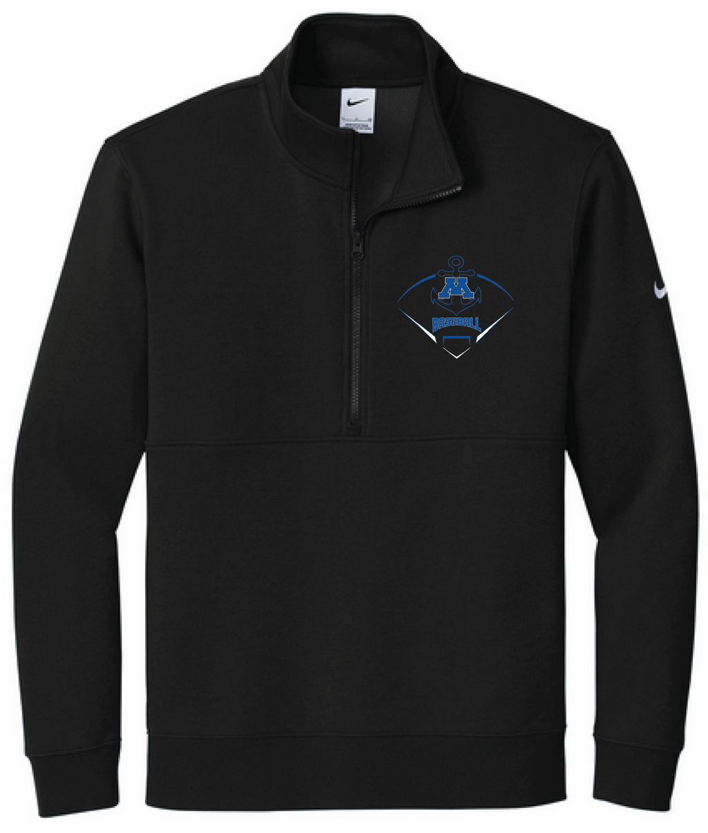 Baseball Men's Nike Club Fleece 1/2-Zip
