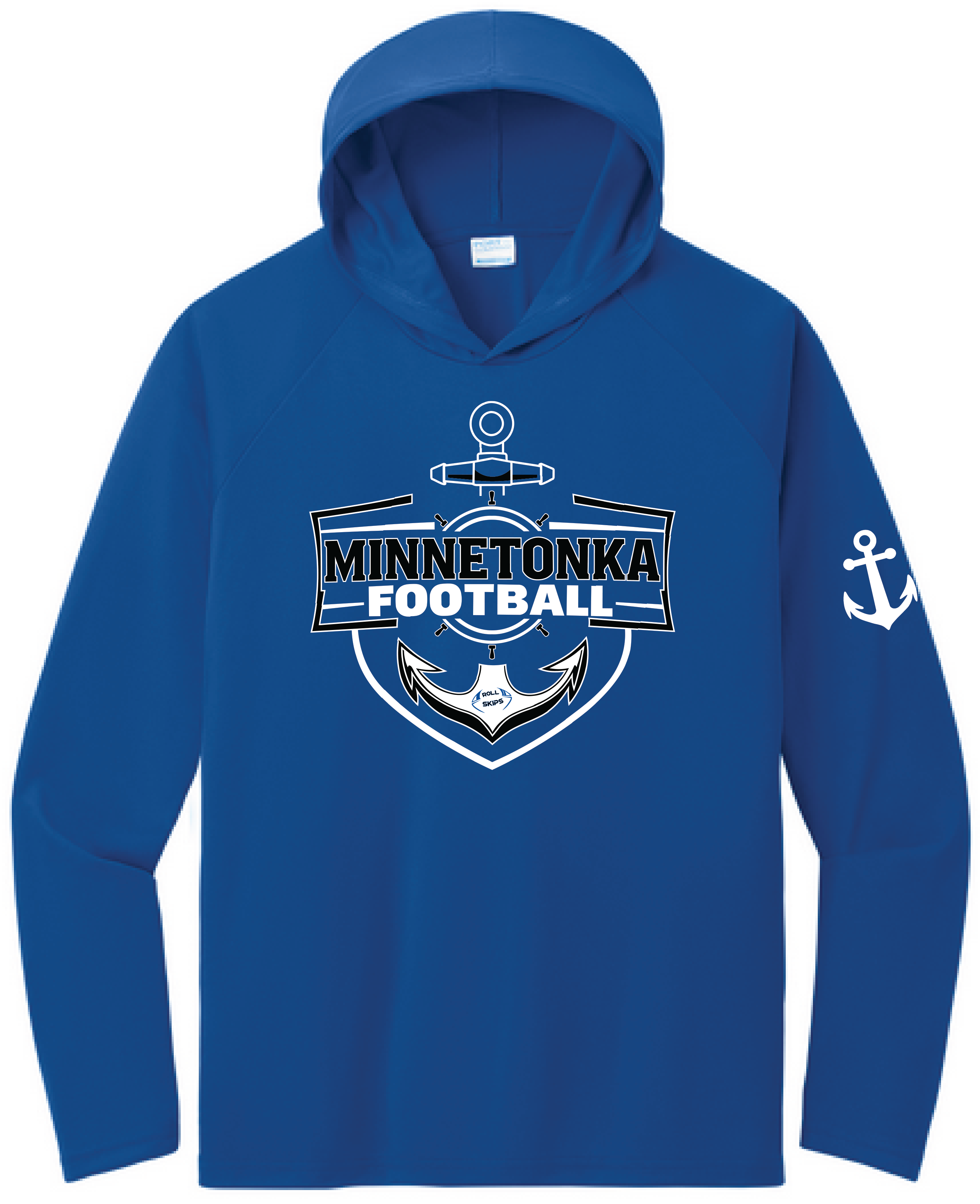 Football Men's UPF 50 Performance Pullover Hooded Tee