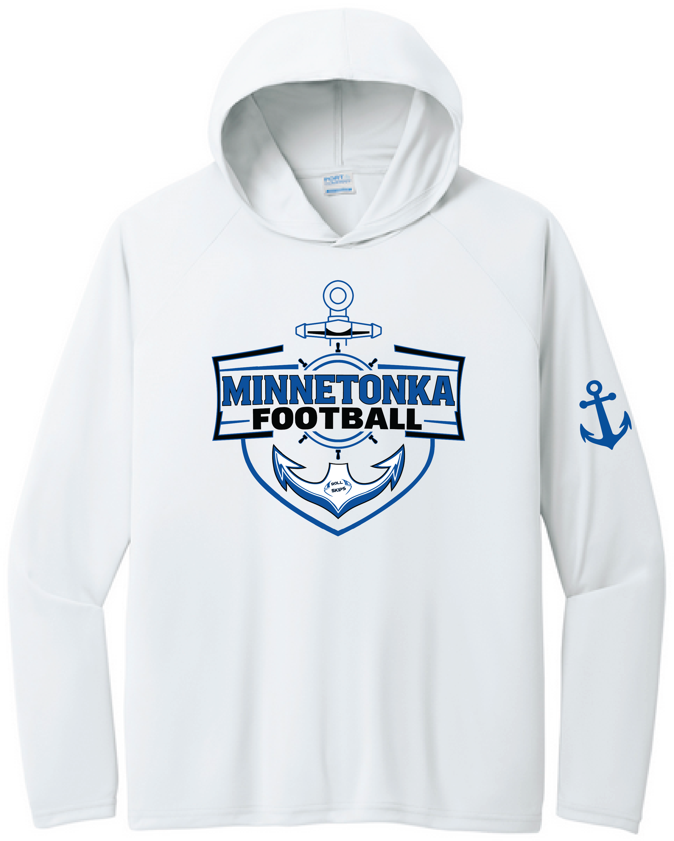 Football Men's UPF 50 Performance Pullover Hooded Tee