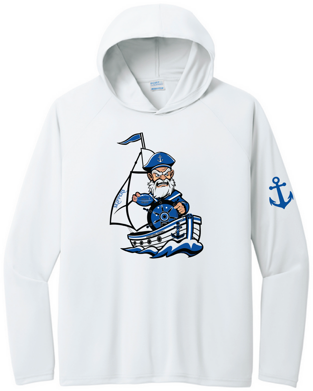 Football Men's UPF 50 Performance Pullover Hooded Tee