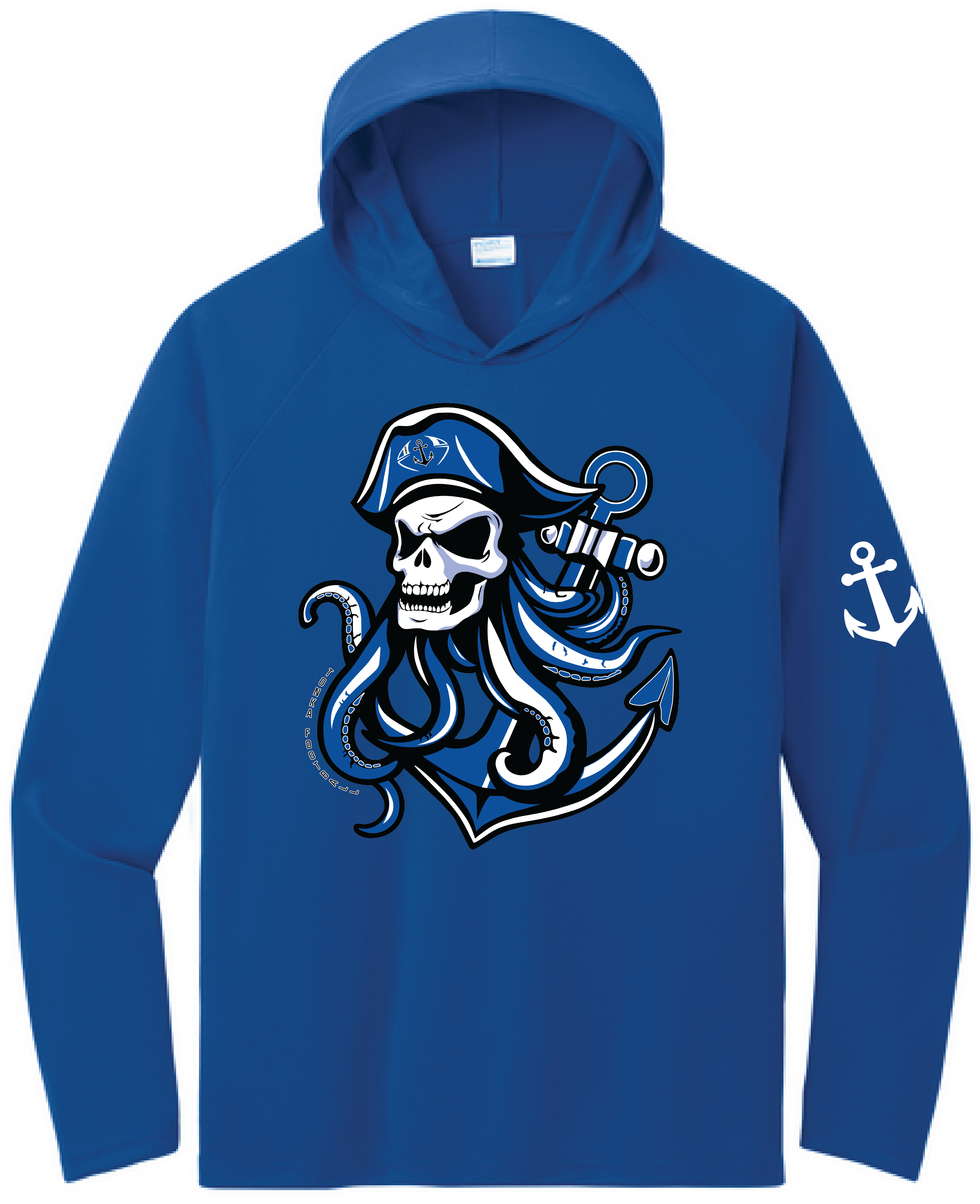 Football Men's UPF 50 Performance Pullover Hooded Tee