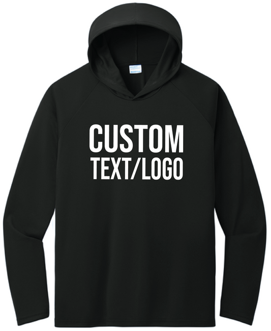 Custom Men's UPF Performance Pullover Hooded Tee