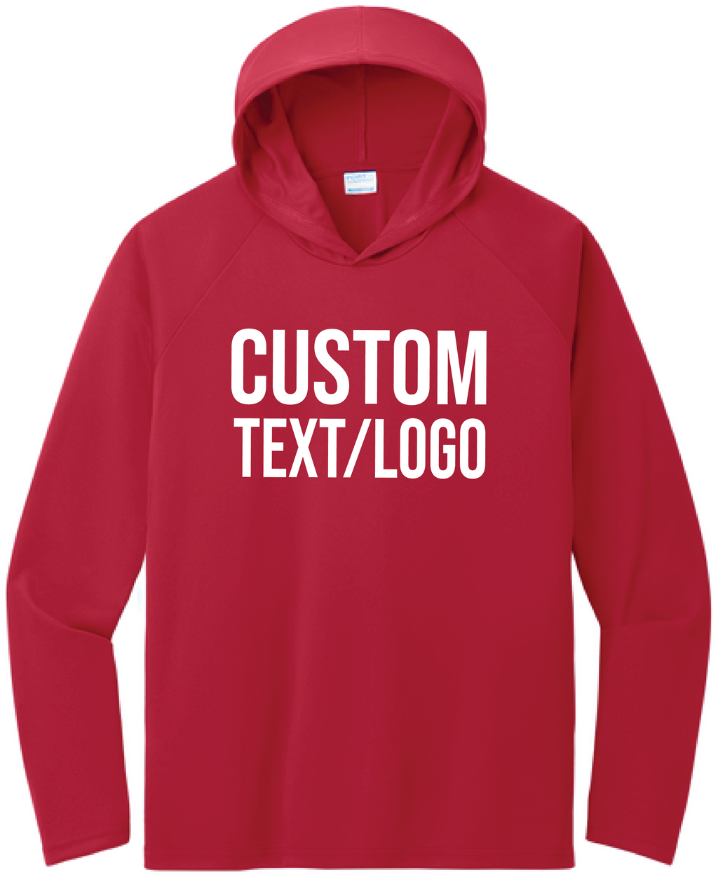 Custom Men's UPF Performance Pullover Hooded Tee