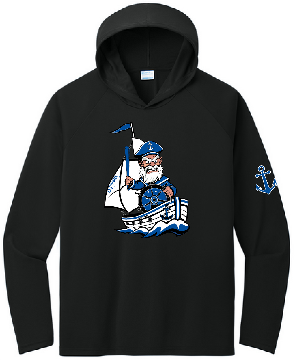 Baseball Men's UPF Performance Pullover Hooded Tee