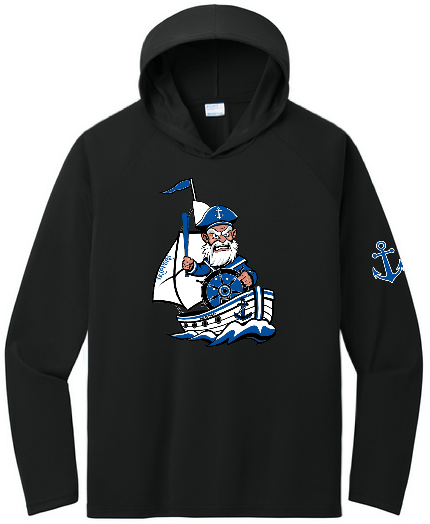 Baseball Men's UPF Performance Pullover Hooded Tee