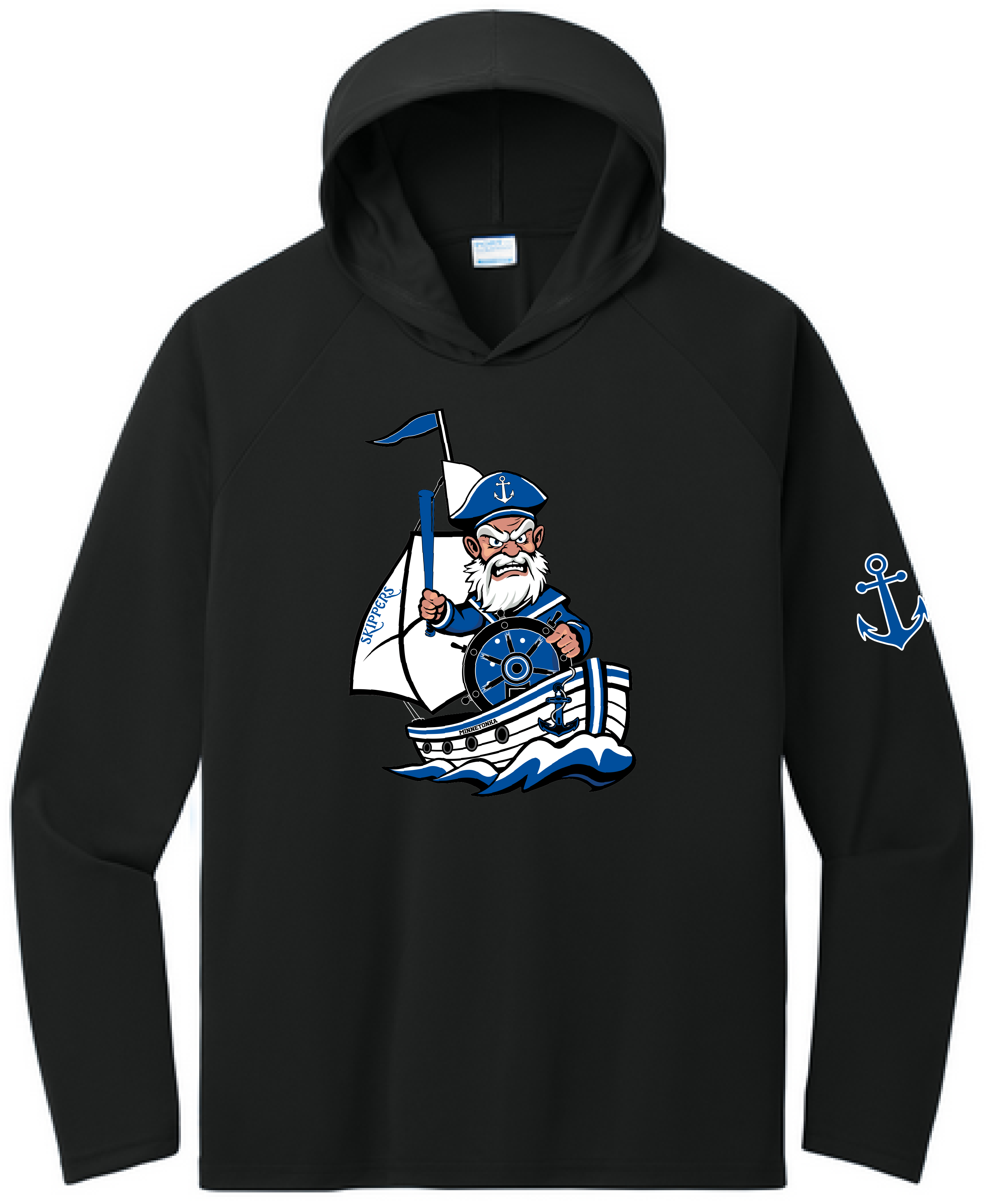 Baseball Men's UPF Performance Pullover Hooded Tee