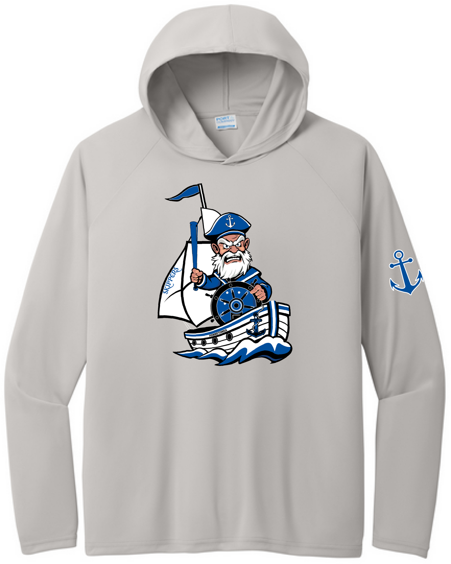 Baseball Men's UPF Performance Pullover Hooded Tee