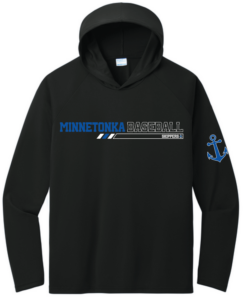 Baseball Men's UPF Performance Pullover Hooded Tee