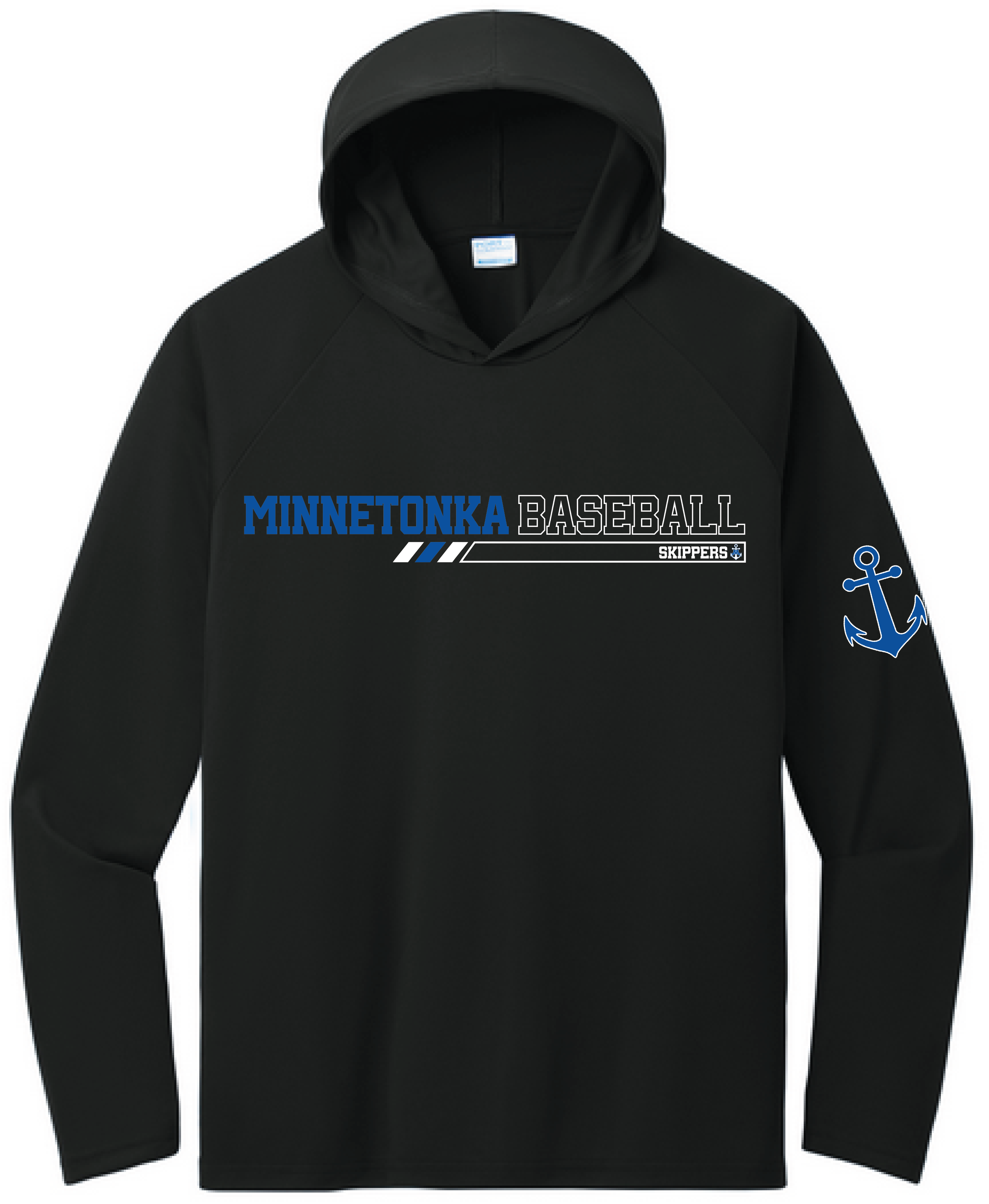 Baseball Men's UPF Performance Pullover Hooded Tee