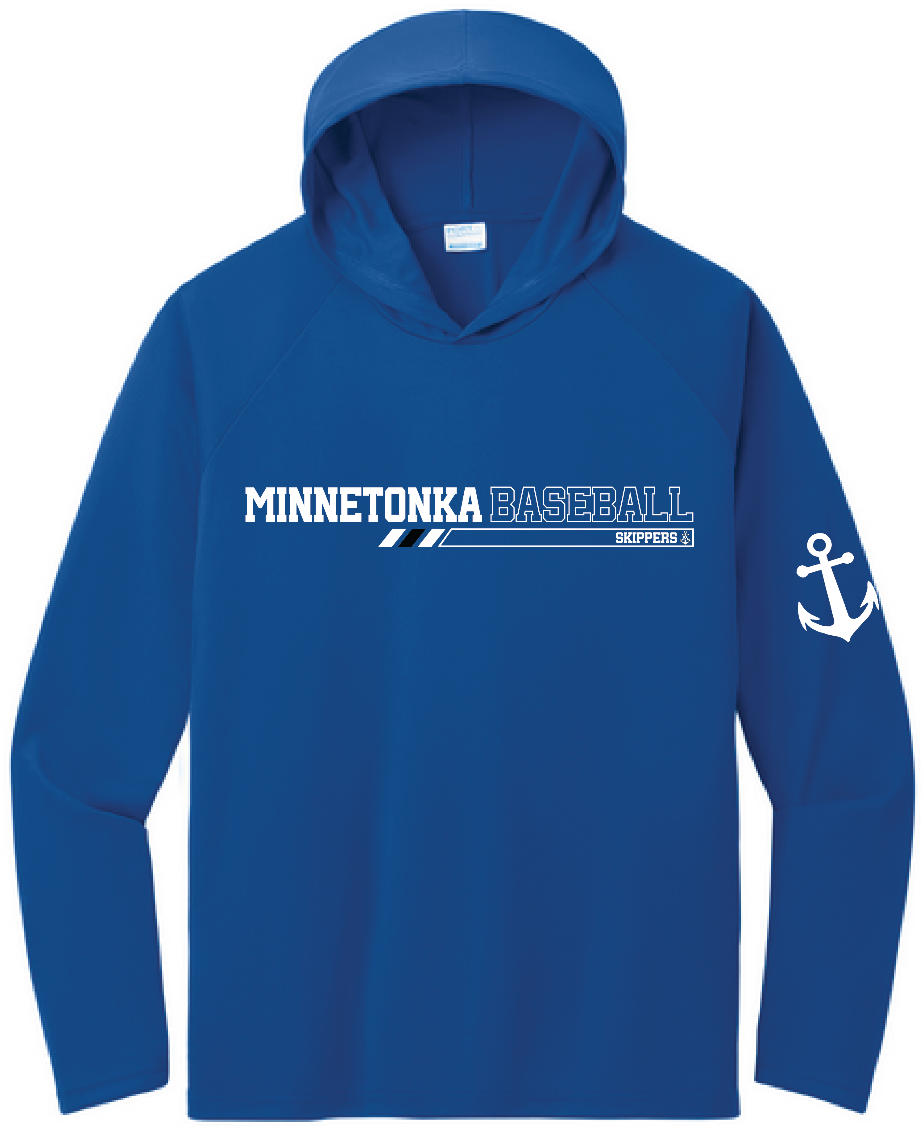 Baseball Men's UPF Performance Pullover Hooded Tee
