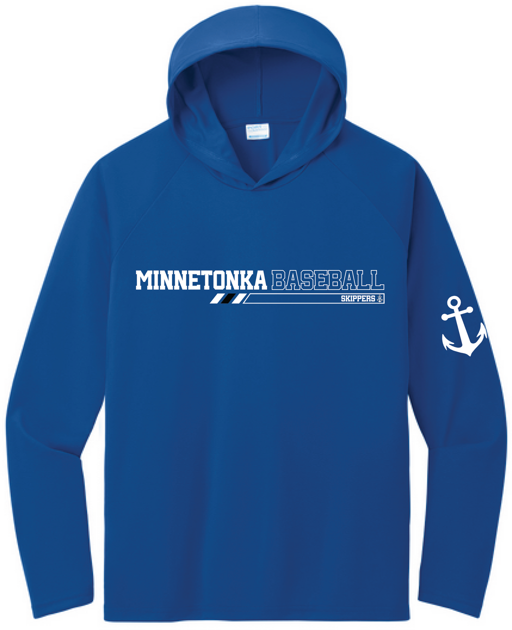 Baseball Men's UPF Performance Pullover Hooded Tee