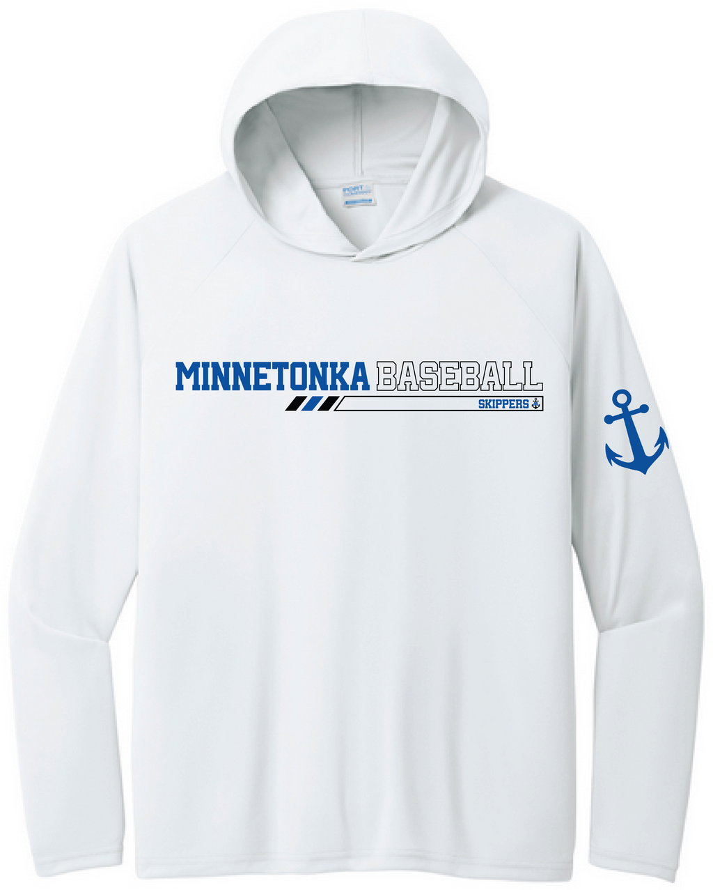 Baseball Men's UPF Performance Pullover Hooded Tee