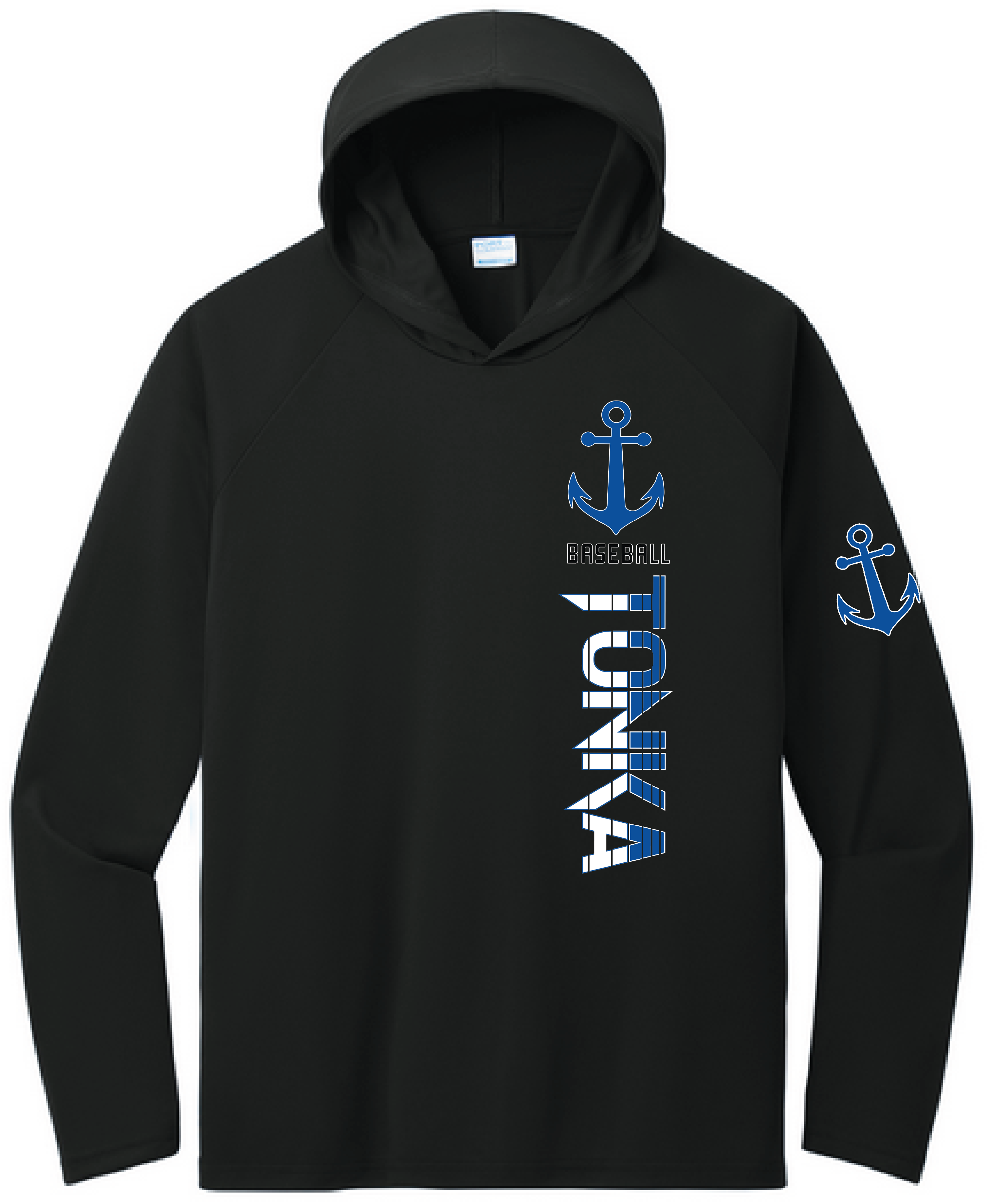 Baseball Men's UPF Performance Pullover Hooded Tee
