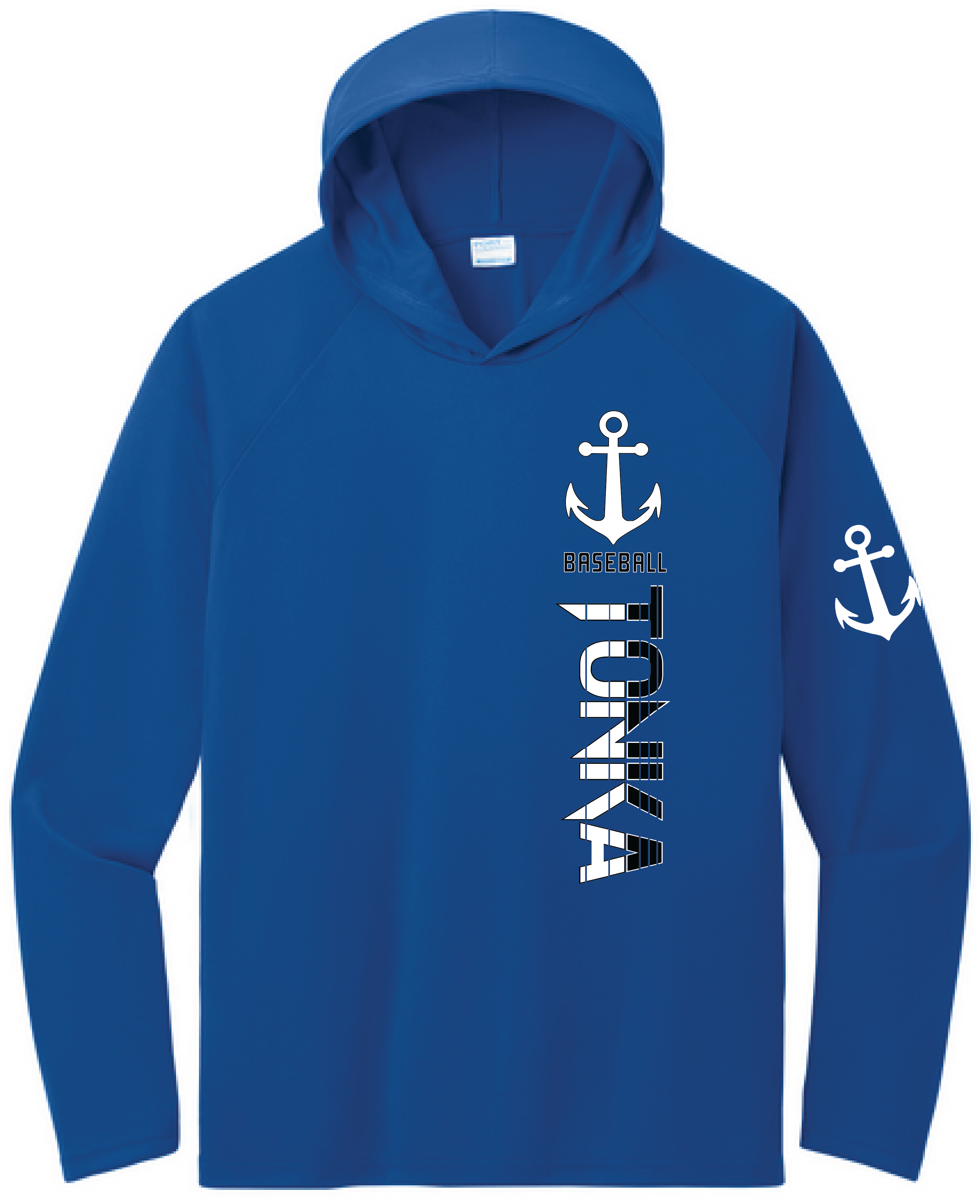 Baseball Men's UPF Performance Pullover Hooded Tee