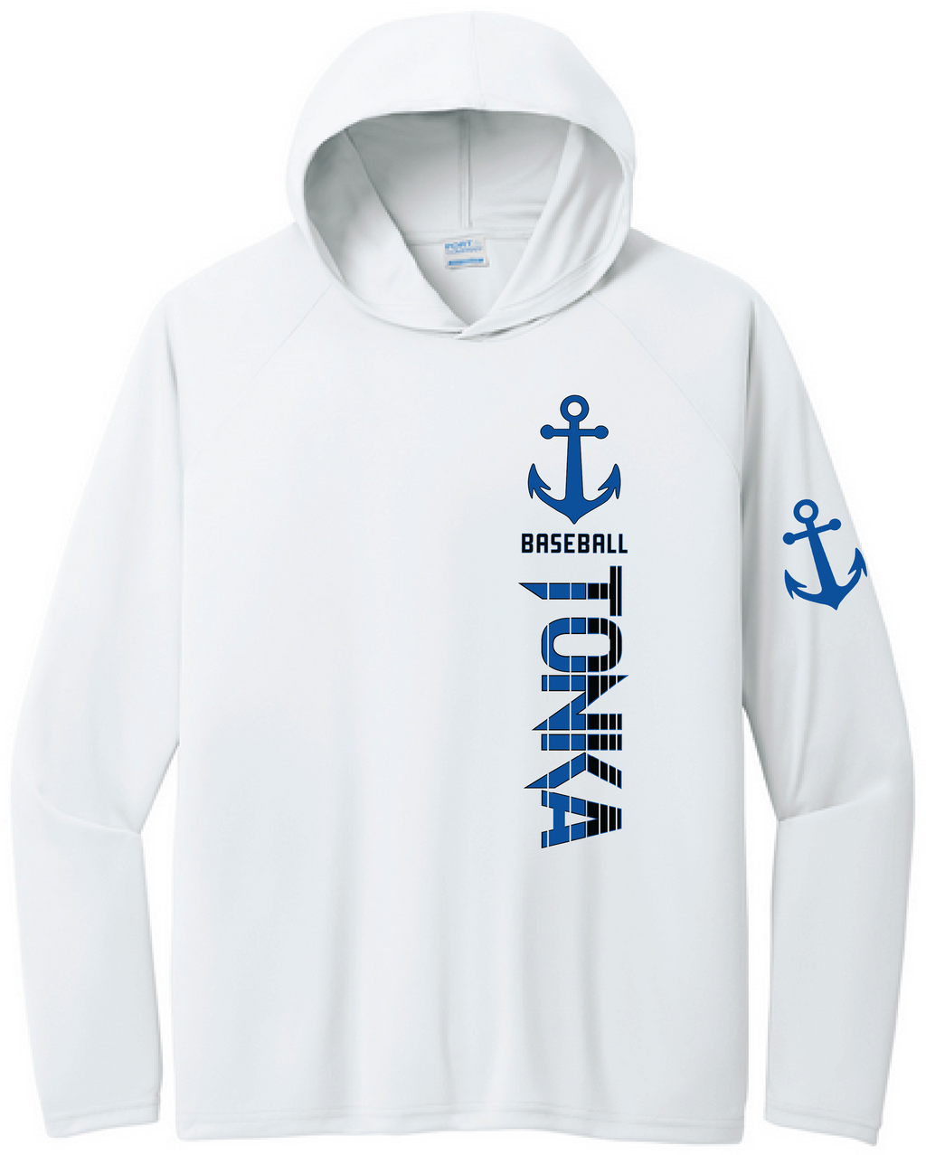 Baseball Men's UPF Performance Pullover Hooded Tee