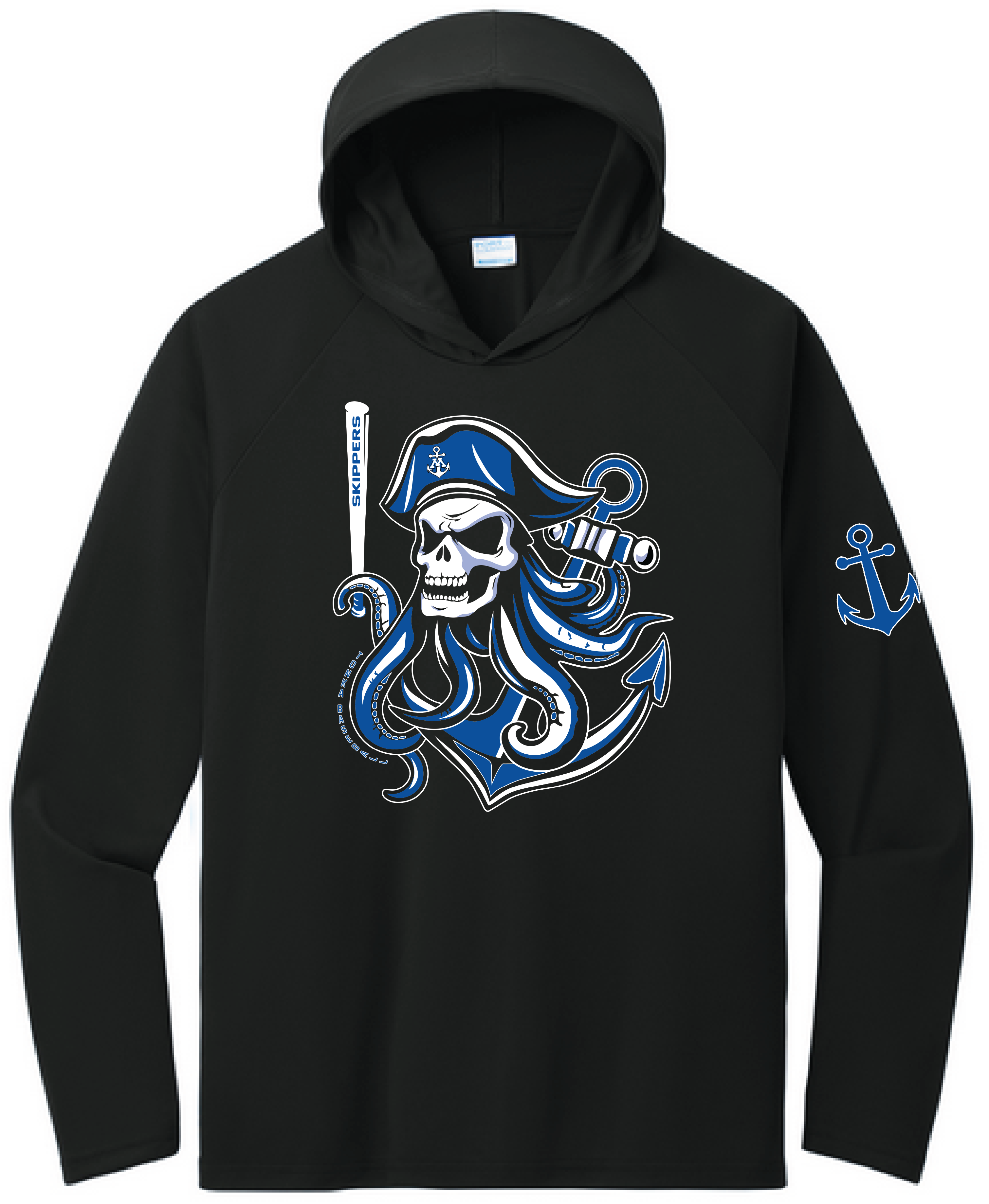 Baseball Men's UPF Performance Pullover Hooded Tee