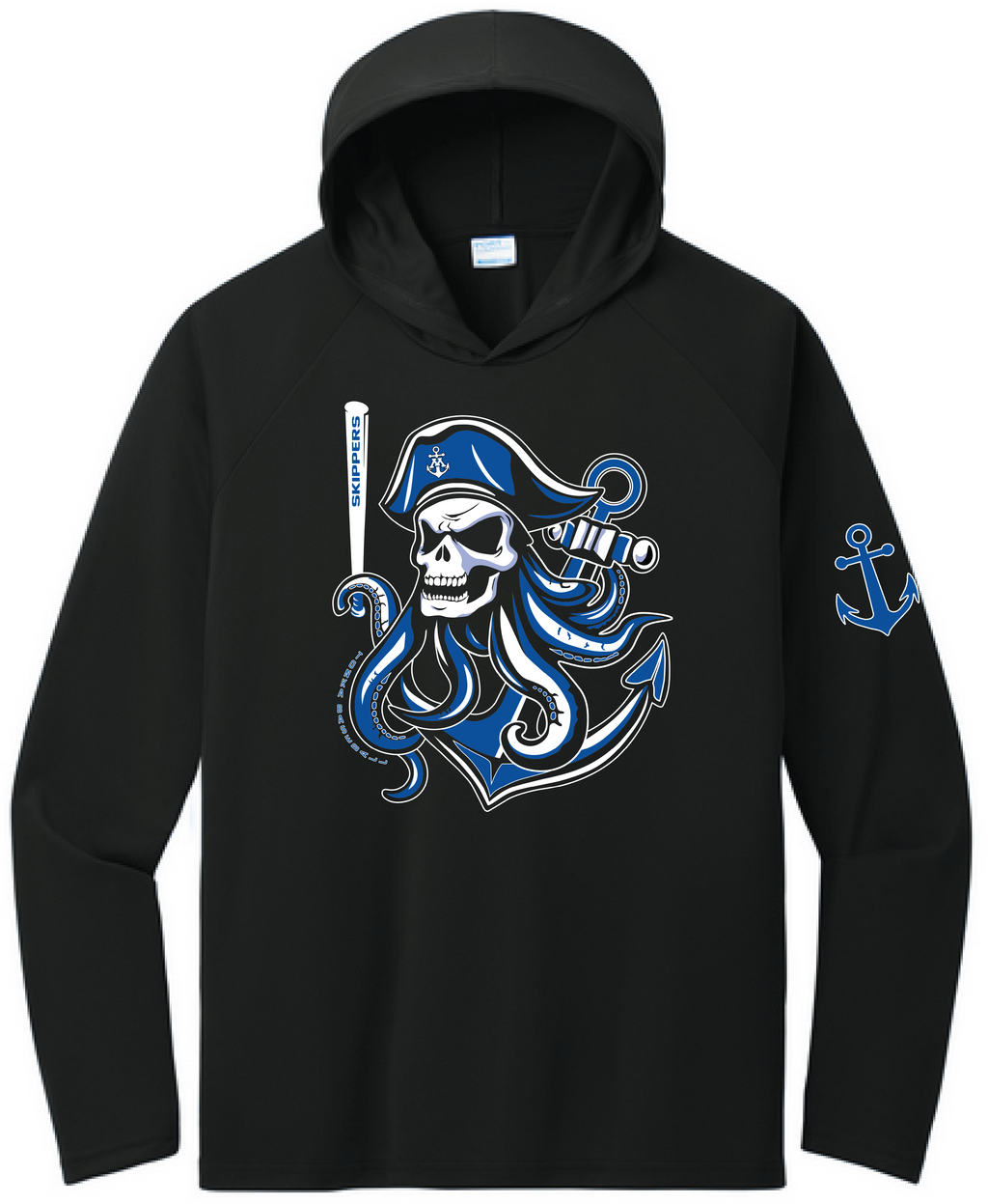 Baseball Men's UPF Performance Pullover Hooded Tee