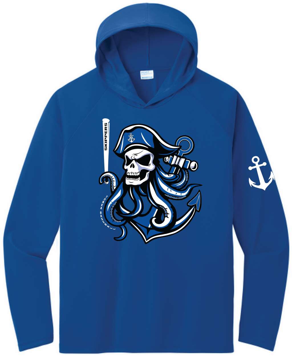 Baseball Men's UPF Performance Pullover Hooded Tee