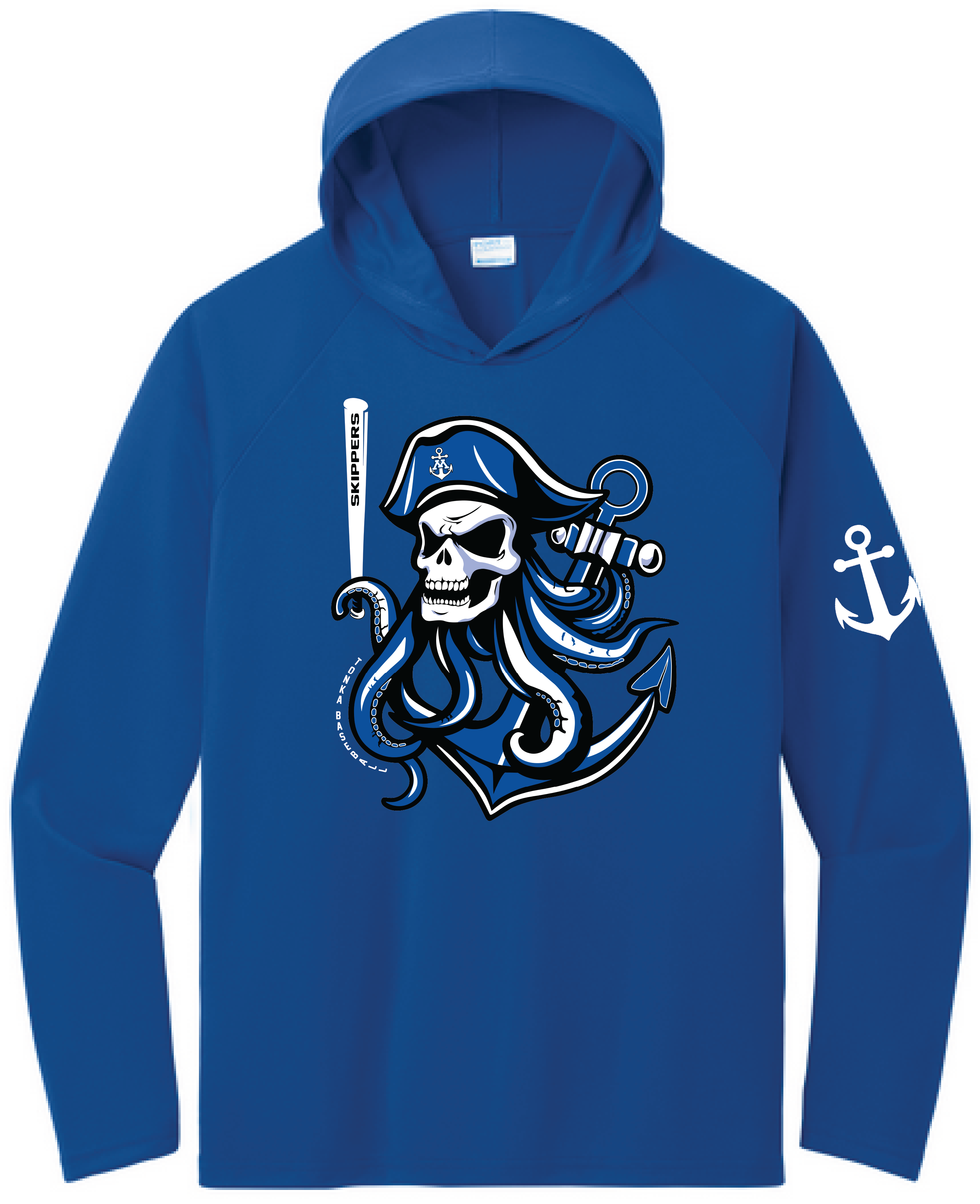 Baseball Men's UPF Performance Pullover Hooded Tee