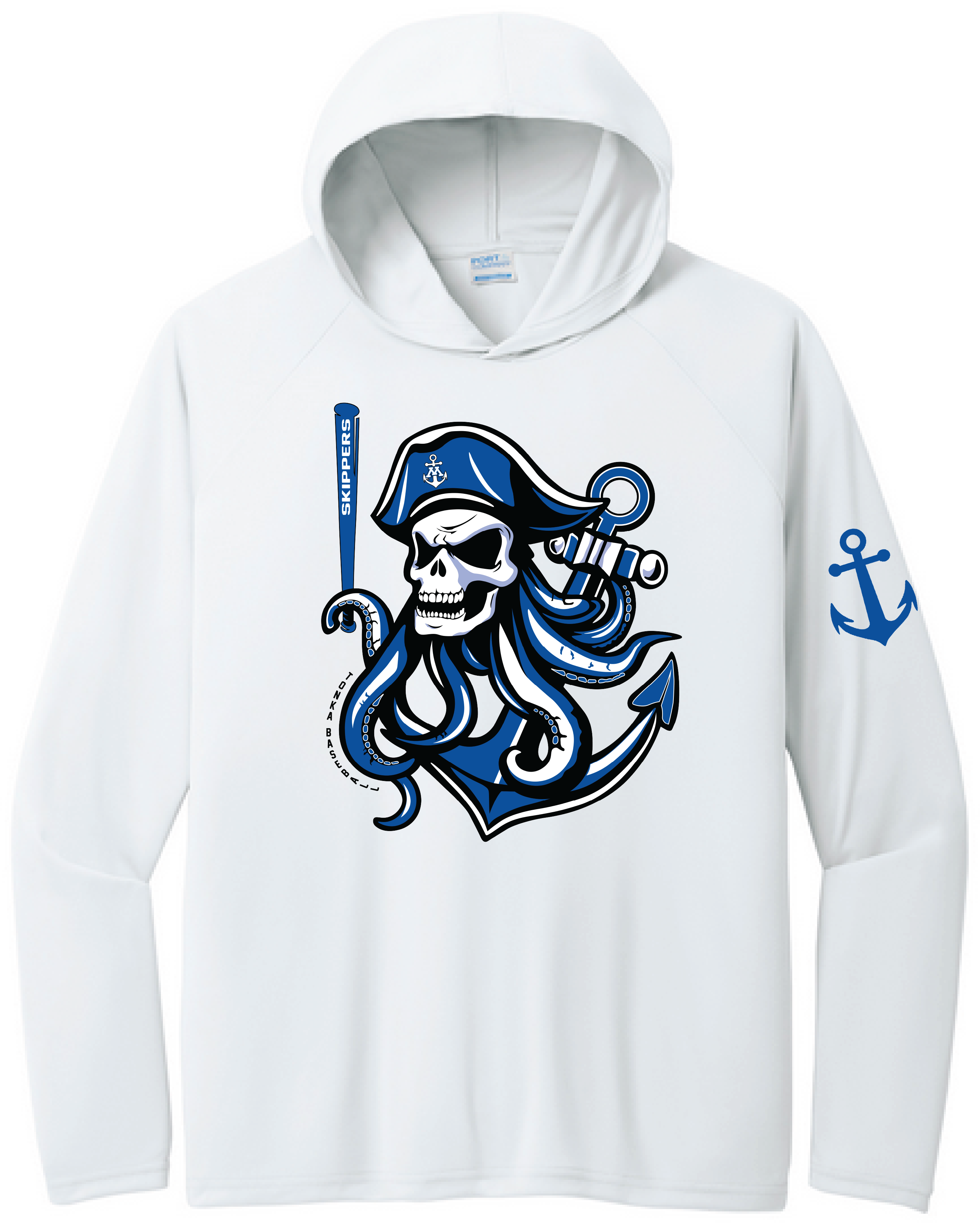 Baseball Men's UPF Performance Pullover Hooded Tee