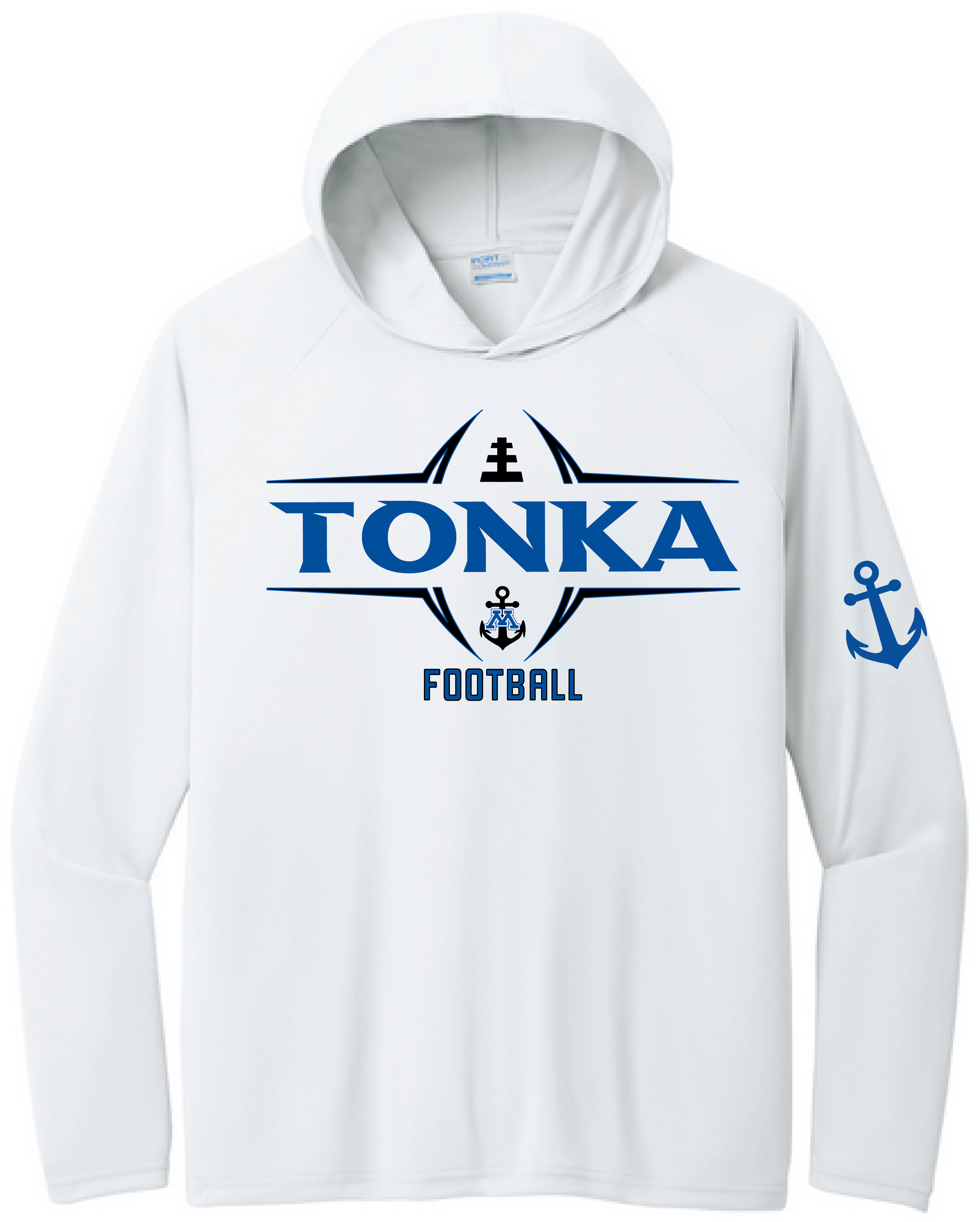 TFA Men's UPF Performance Pullover Hooded Tee