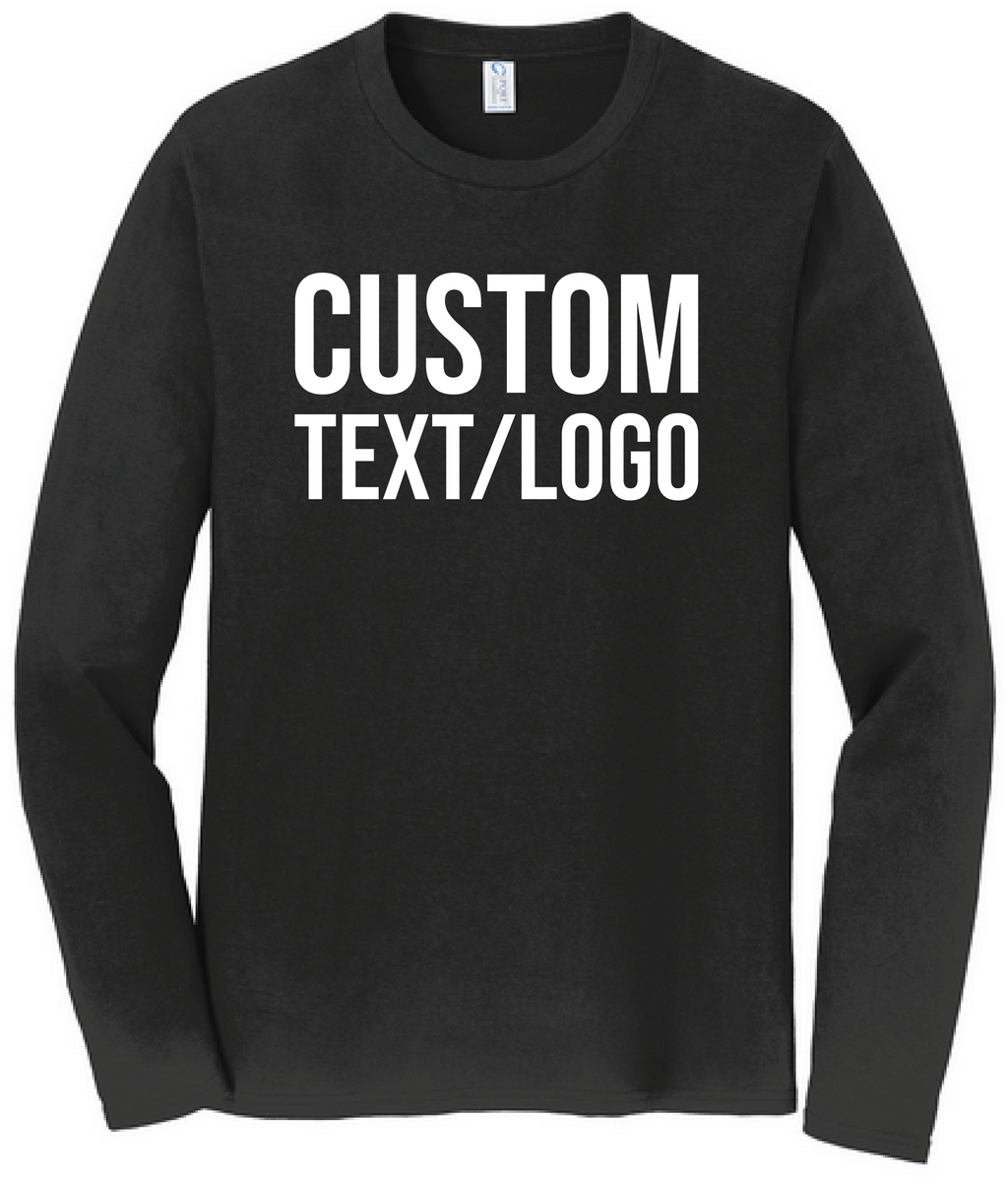 Custom Men's Fan Favorite Comfort Long Sleeve Tee