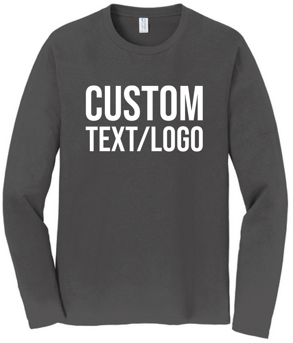 Custom Men's Fan Favorite Comfort Long Sleeve Tee
